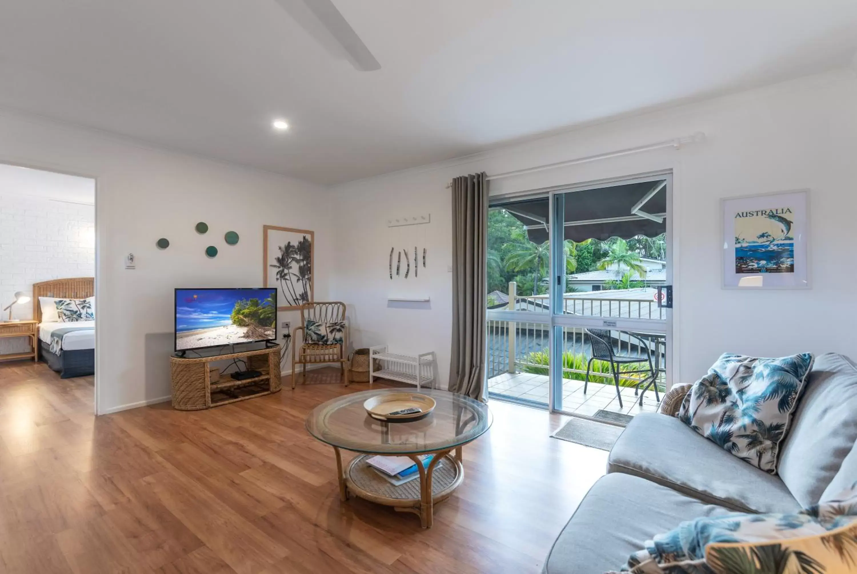 Living room in Lychee Tree Holiday Apartments