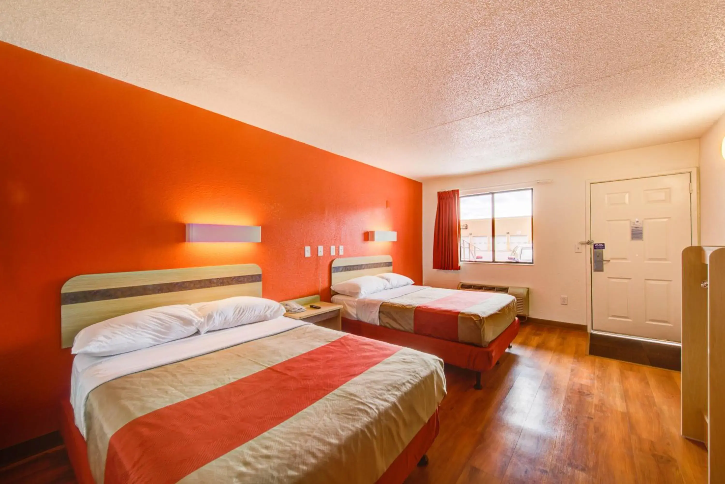 Bed in Motel 6-Norfolk, VA