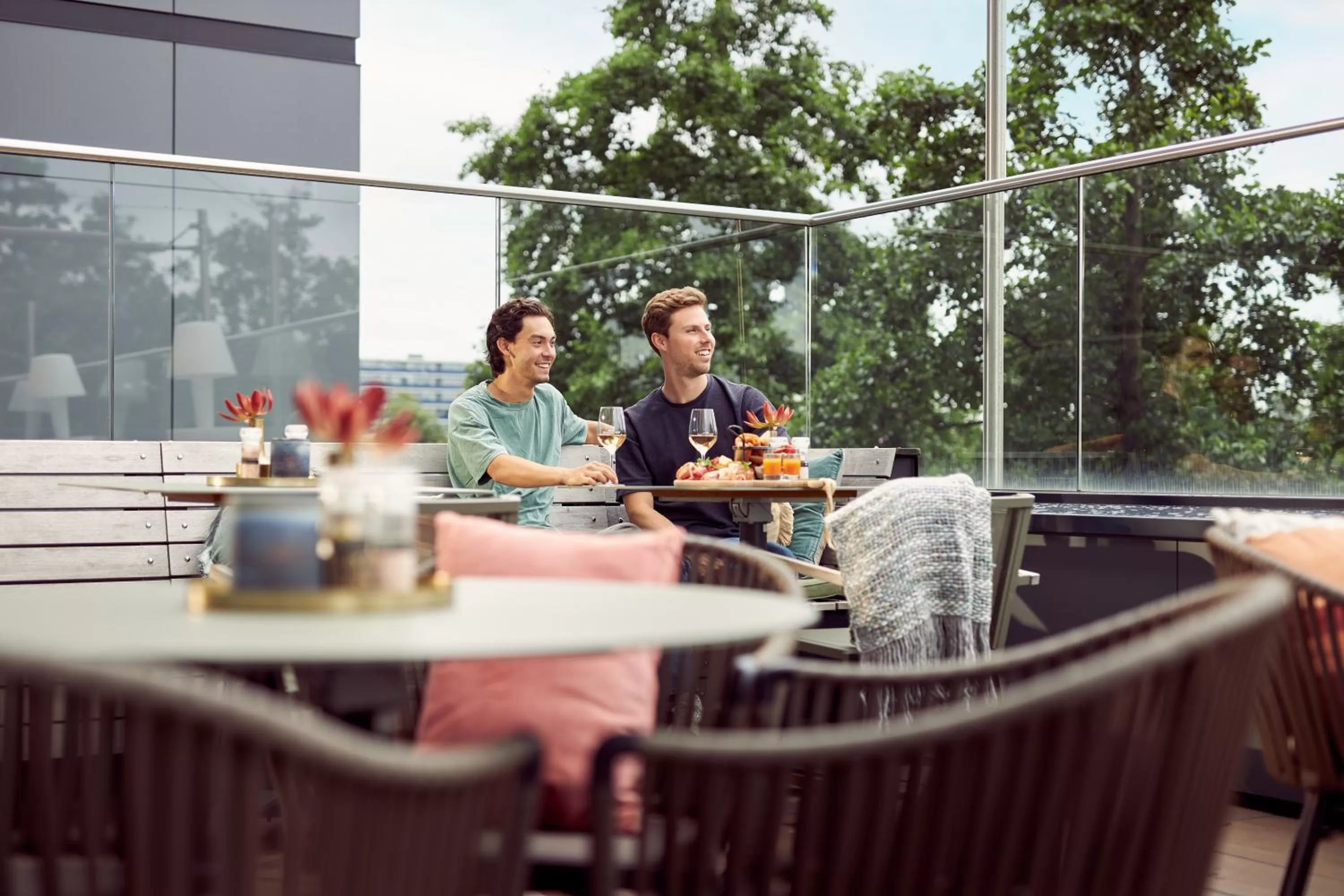 Balcony/Terrace in Van der Valk Hotel Haarlem