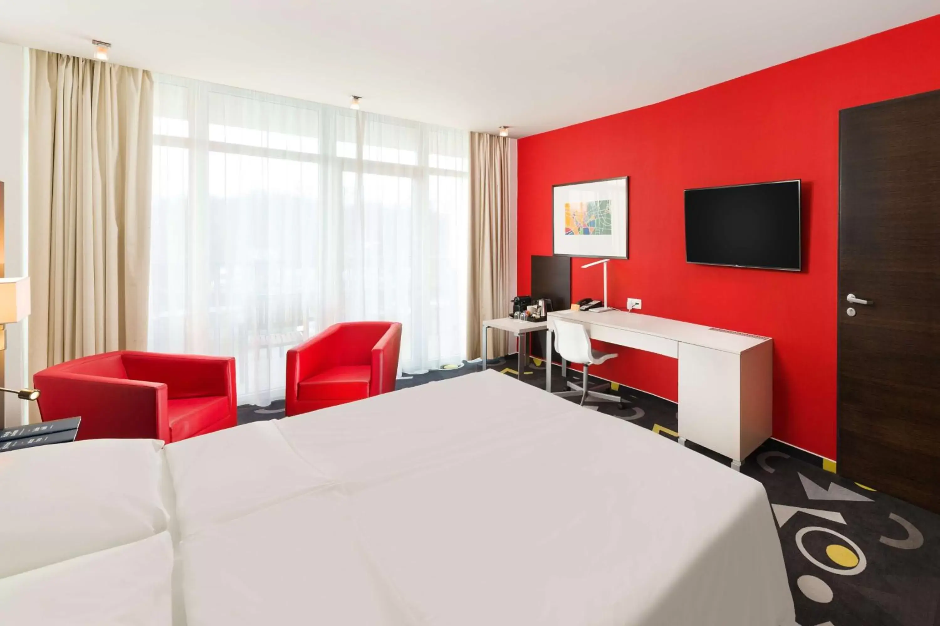 Bedroom, Bed in Park Inn by Radisson Sarvar Resort & Spa