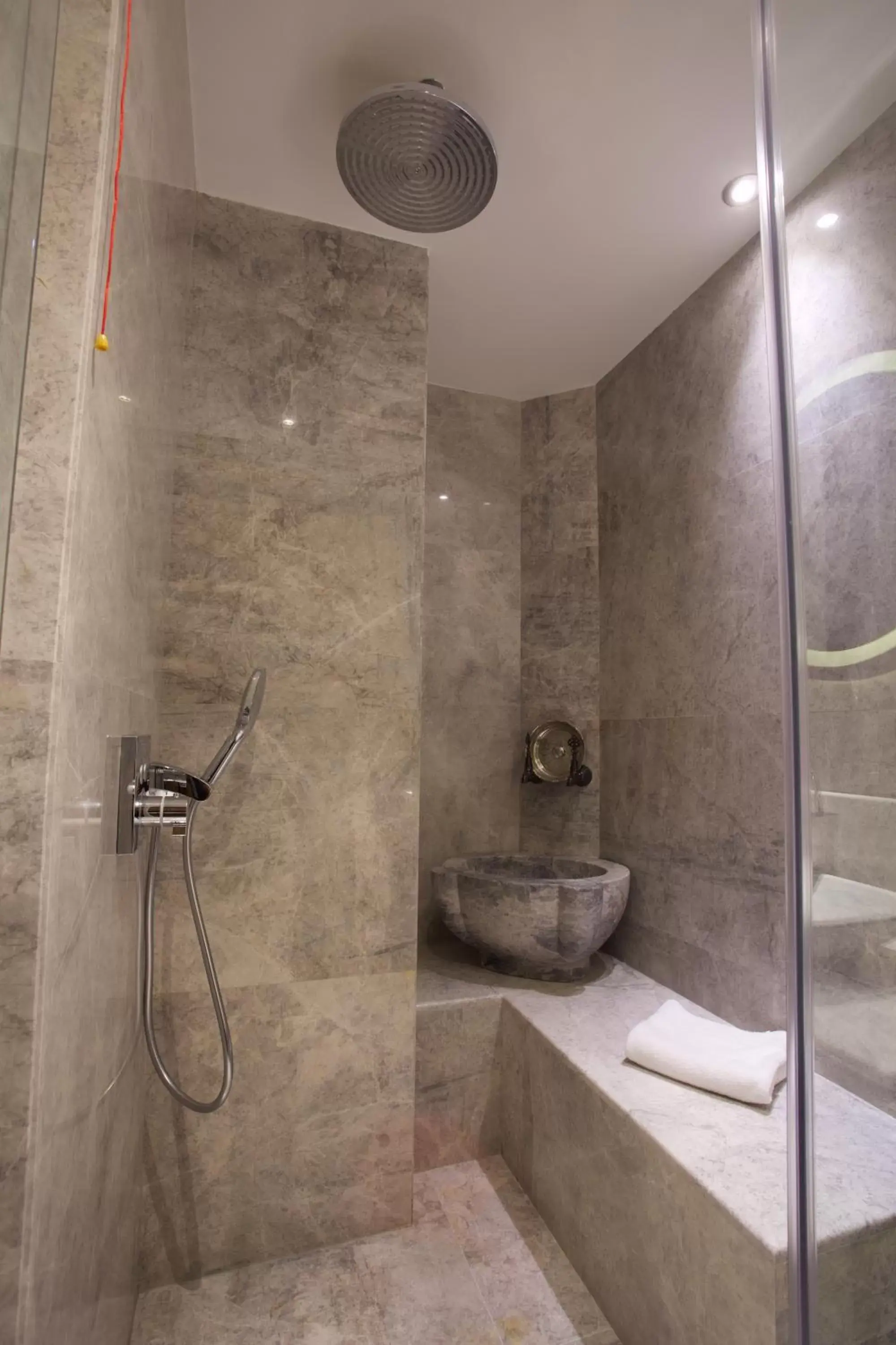 Shower, Bathroom in Dosso Dossi Hotels & Spa Downtown