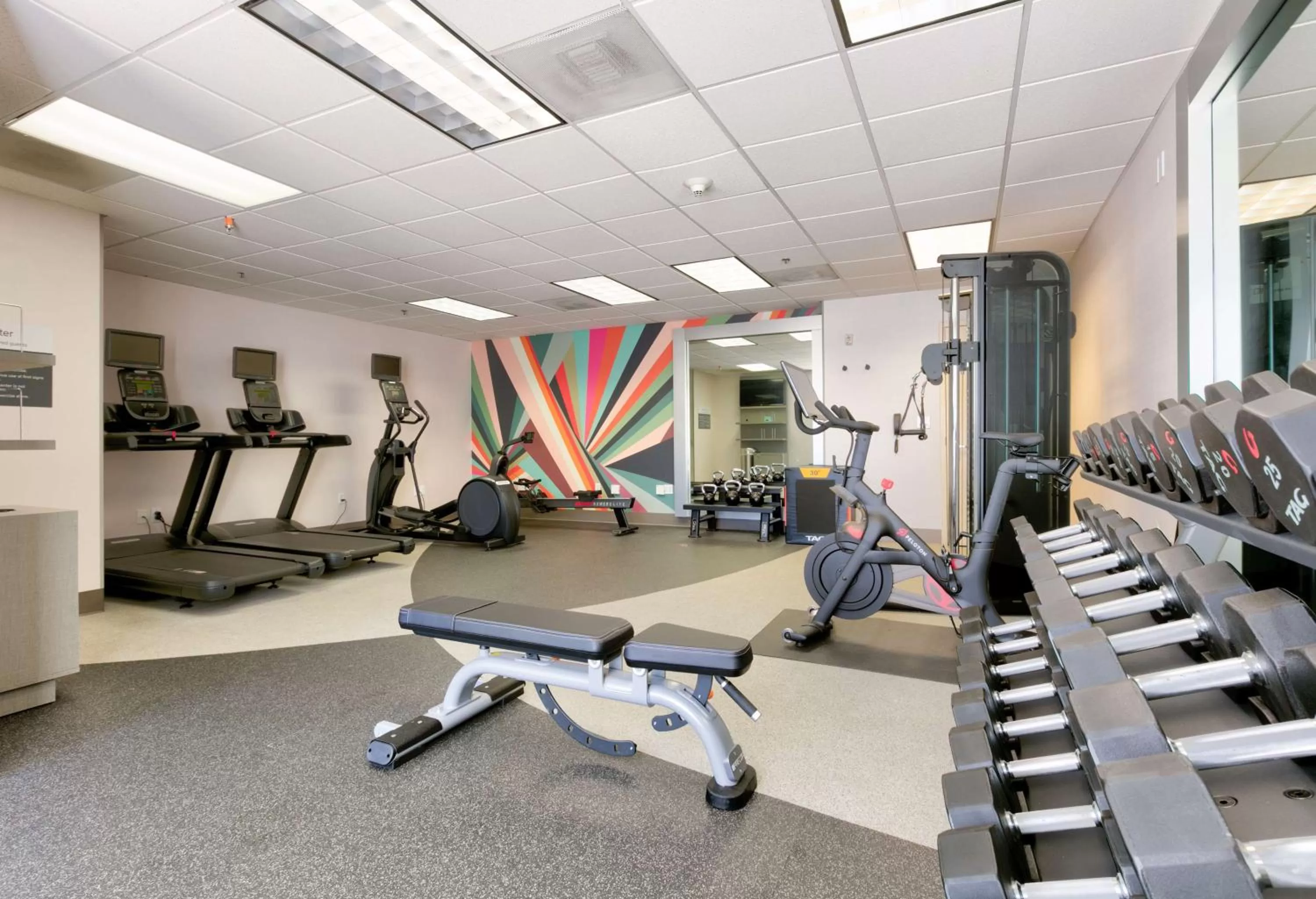 Fitness centre/facilities in Hilton Garden Inn Irvine East/Lake Forest