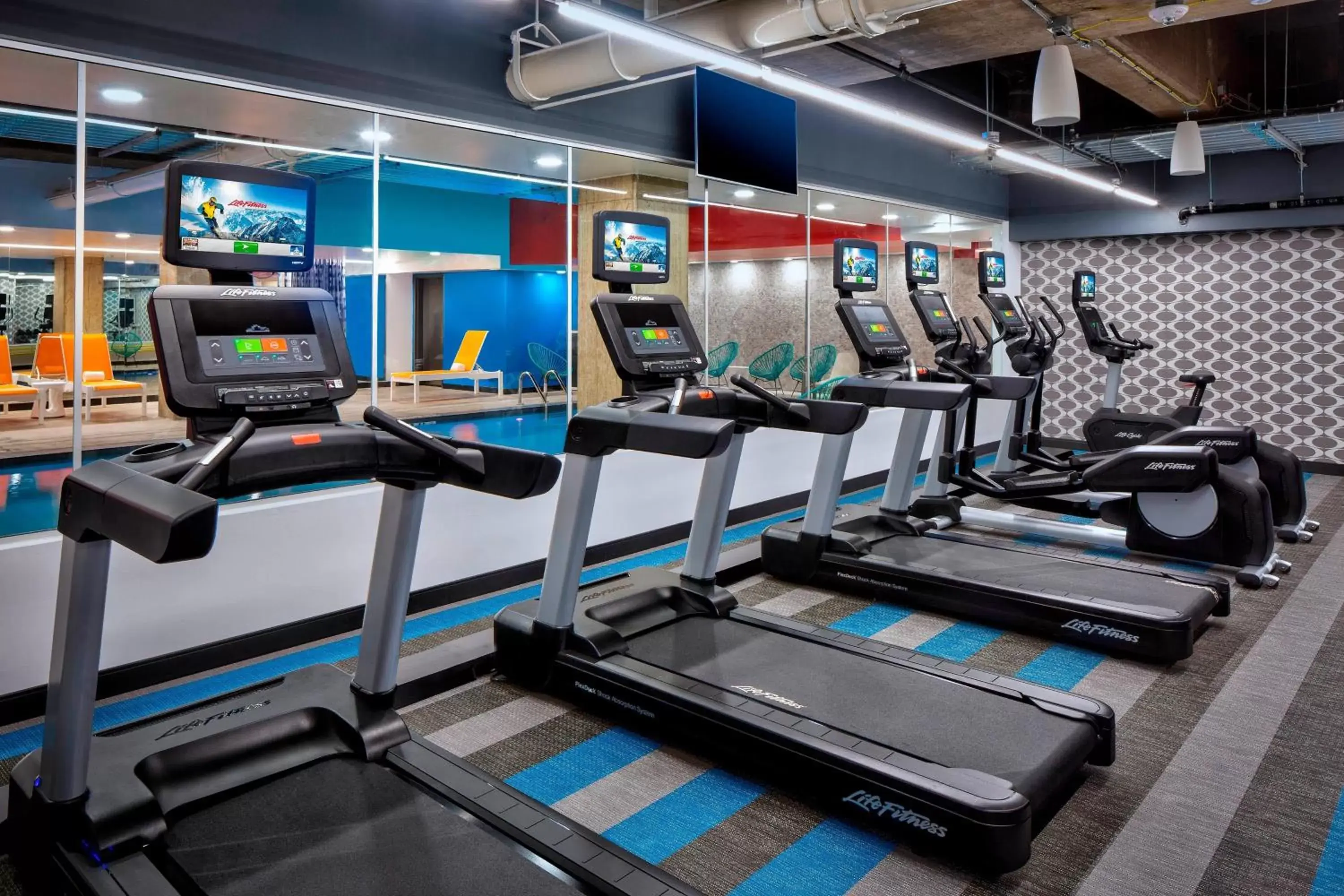 Fitness centre/facilities, Fitness Center/Facilities in Aloft Fort Worth Downtown