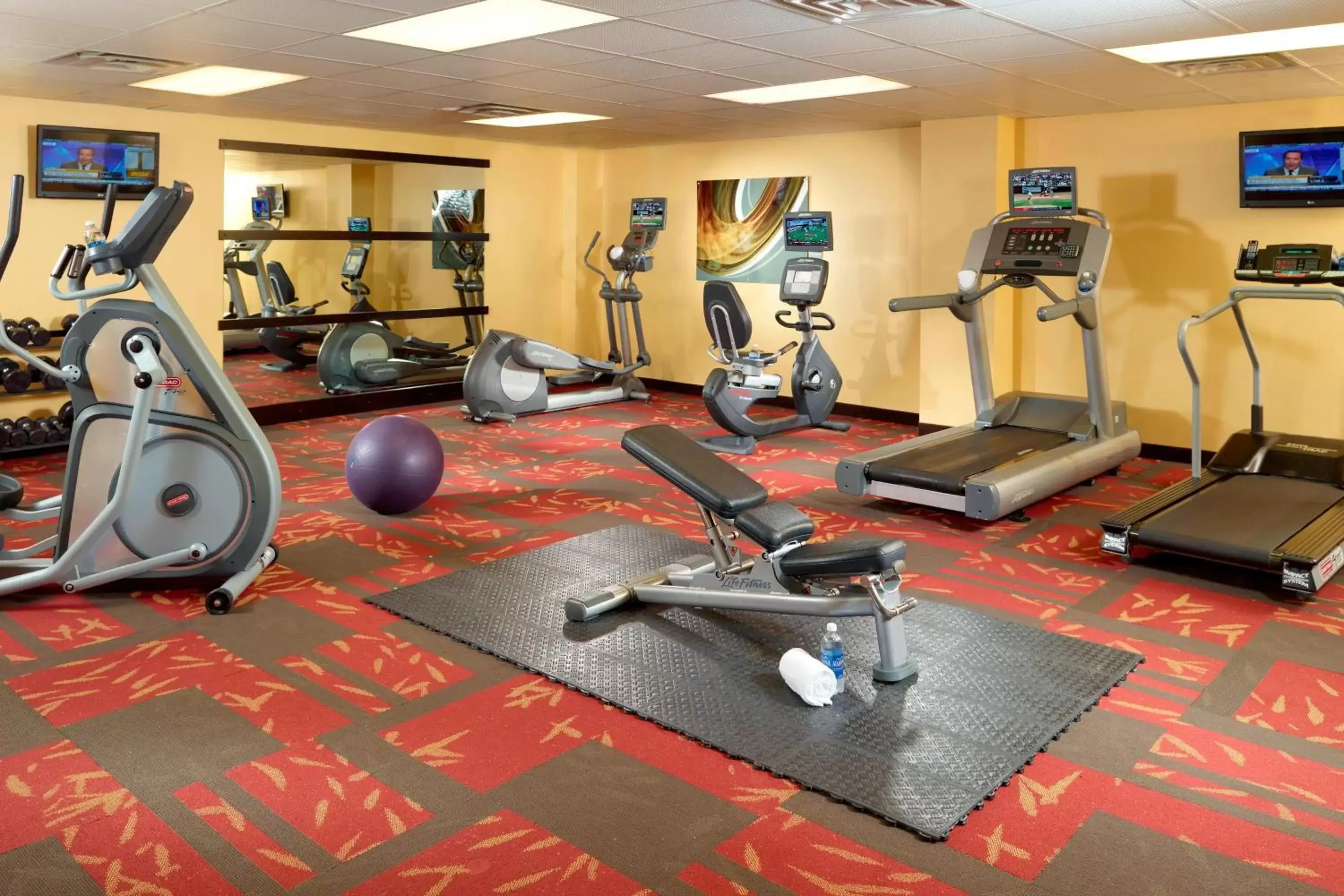 Fitness centre/facilities, Fitness Center/Facilities in Courtyard by Marriott Nashville Downtown