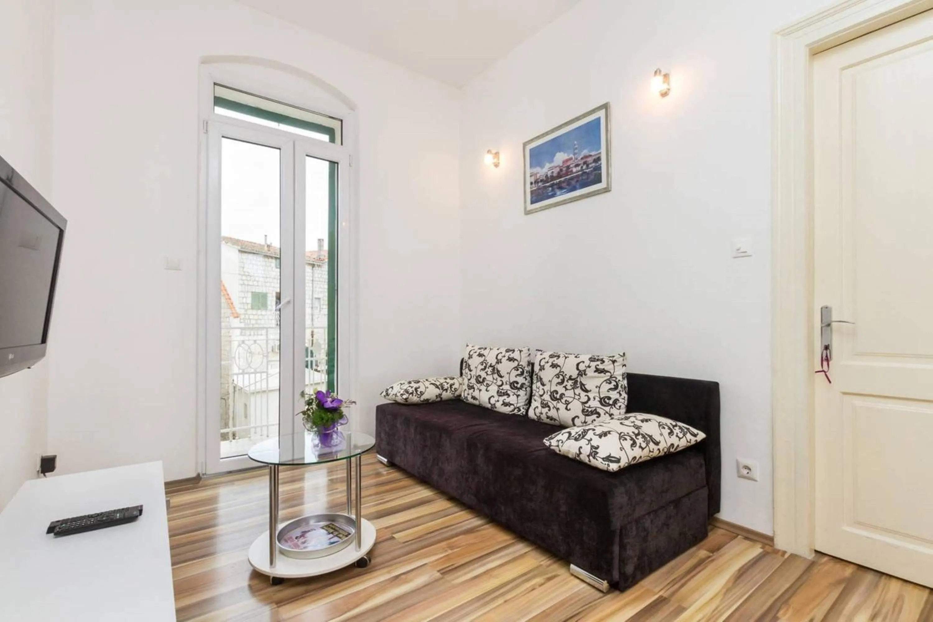 Property building in Apartment Central Old town with private indoor garage parking