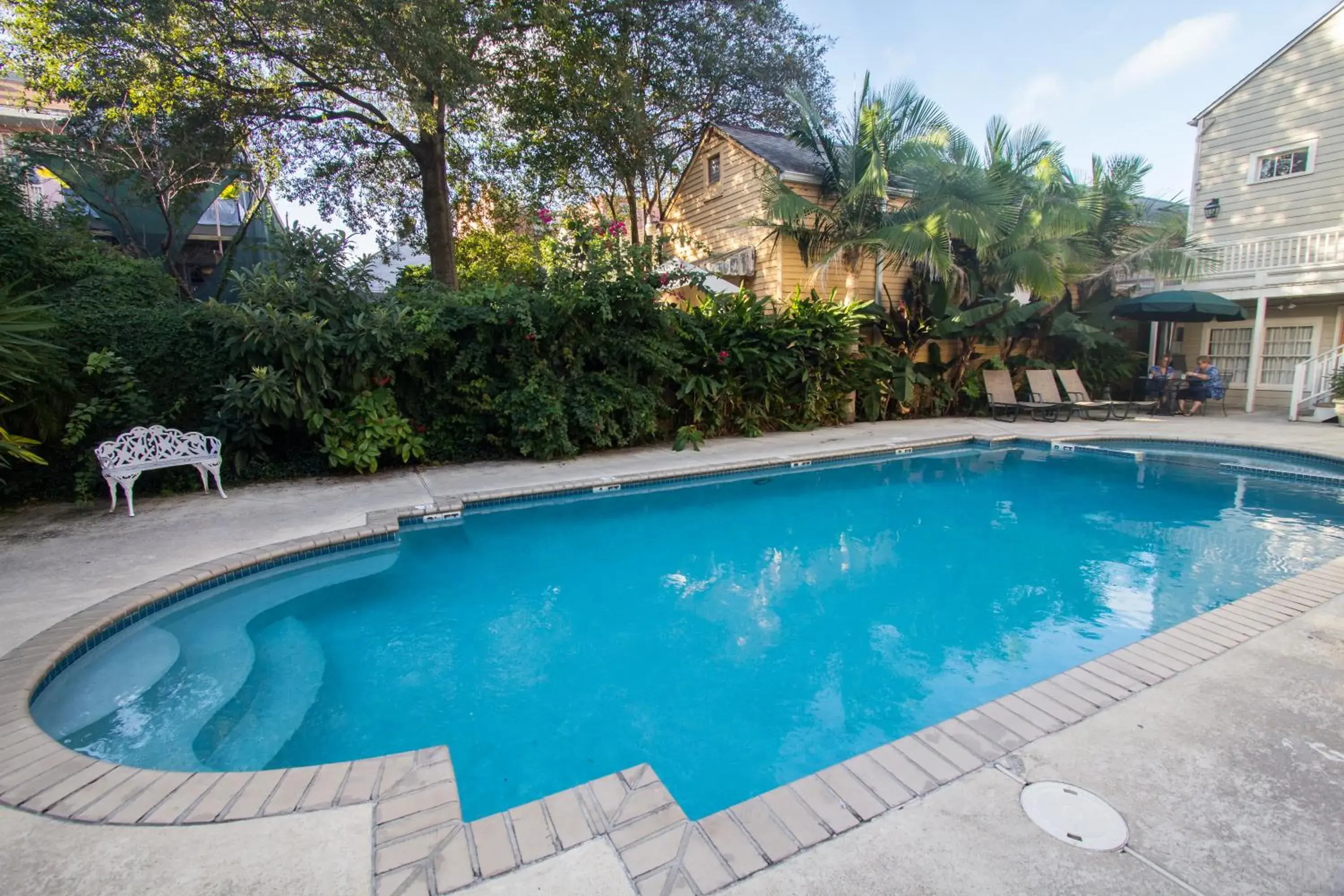 Swimming Pool in Lamothe House Hotel