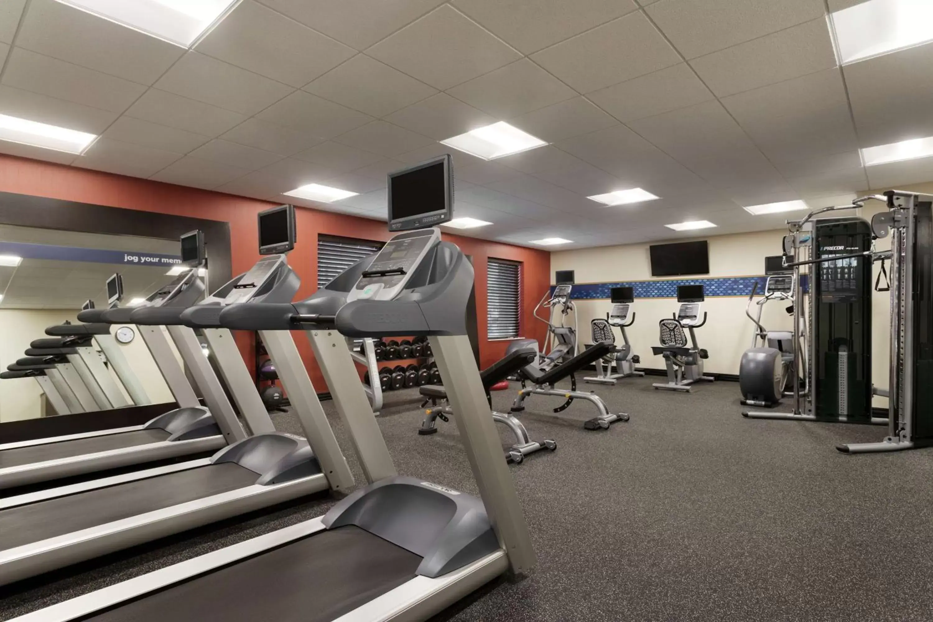 Fitness centre/facilities, Fitness Center/Facilities in Hampton Inn & Suites St. Louis/Alton, IL
