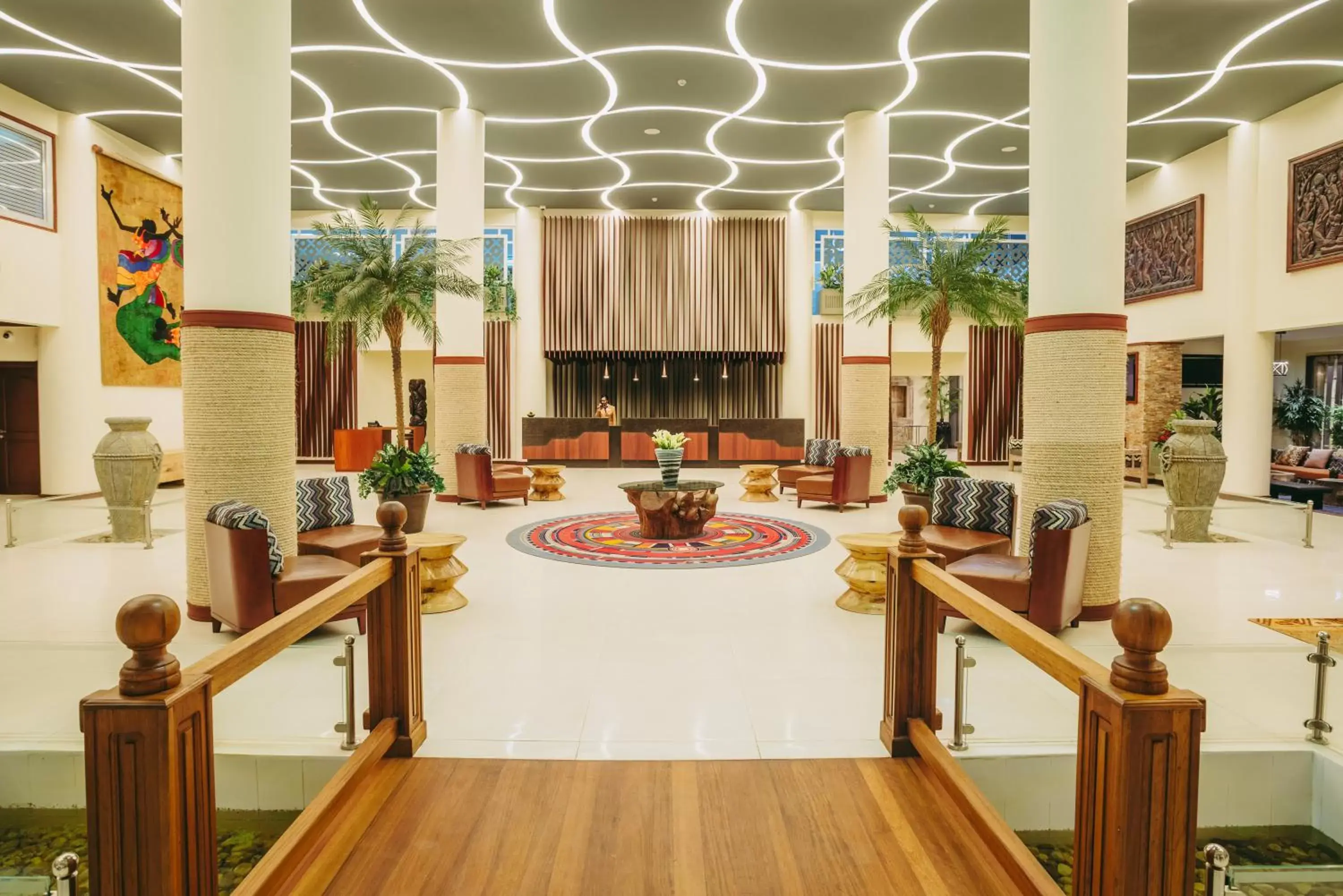 Lobby or reception in Mövenpick Hotel & Residences Nairobi