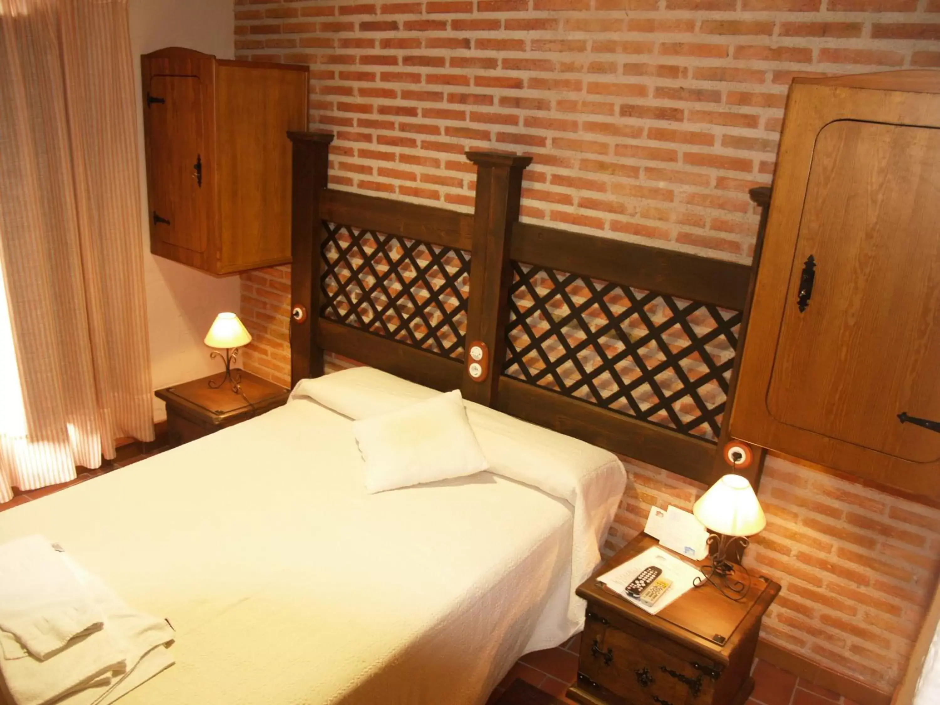 Bed in Hotel Rural El Rocal