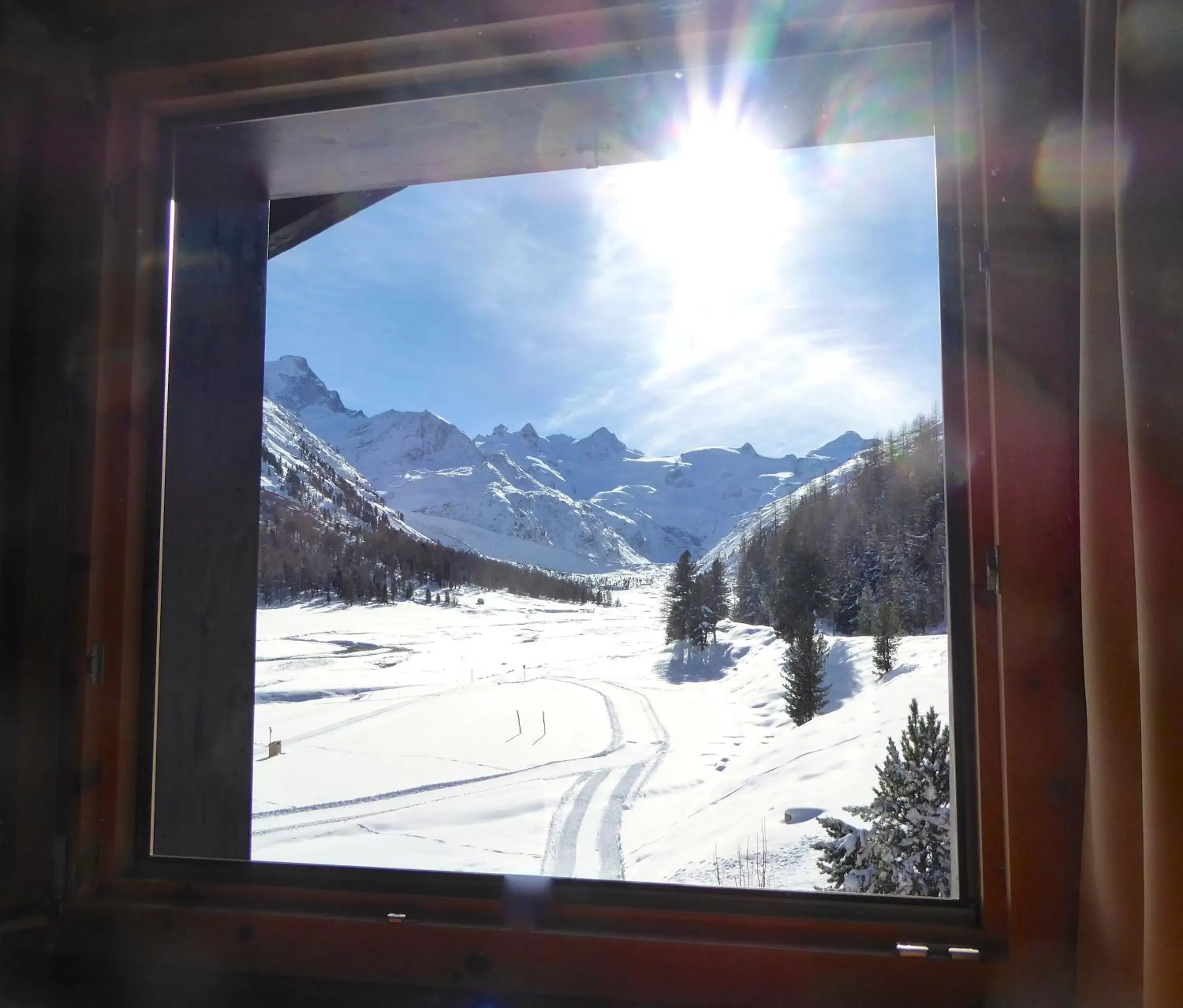 Day, Winter in Hotel Roseg-Gletscher