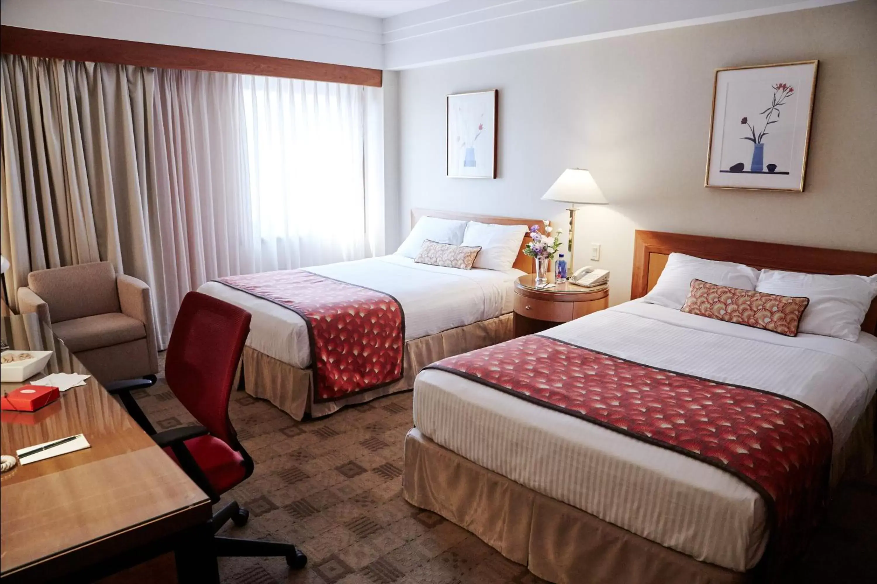 Bedroom, Bed in The Kitano Hotel New York