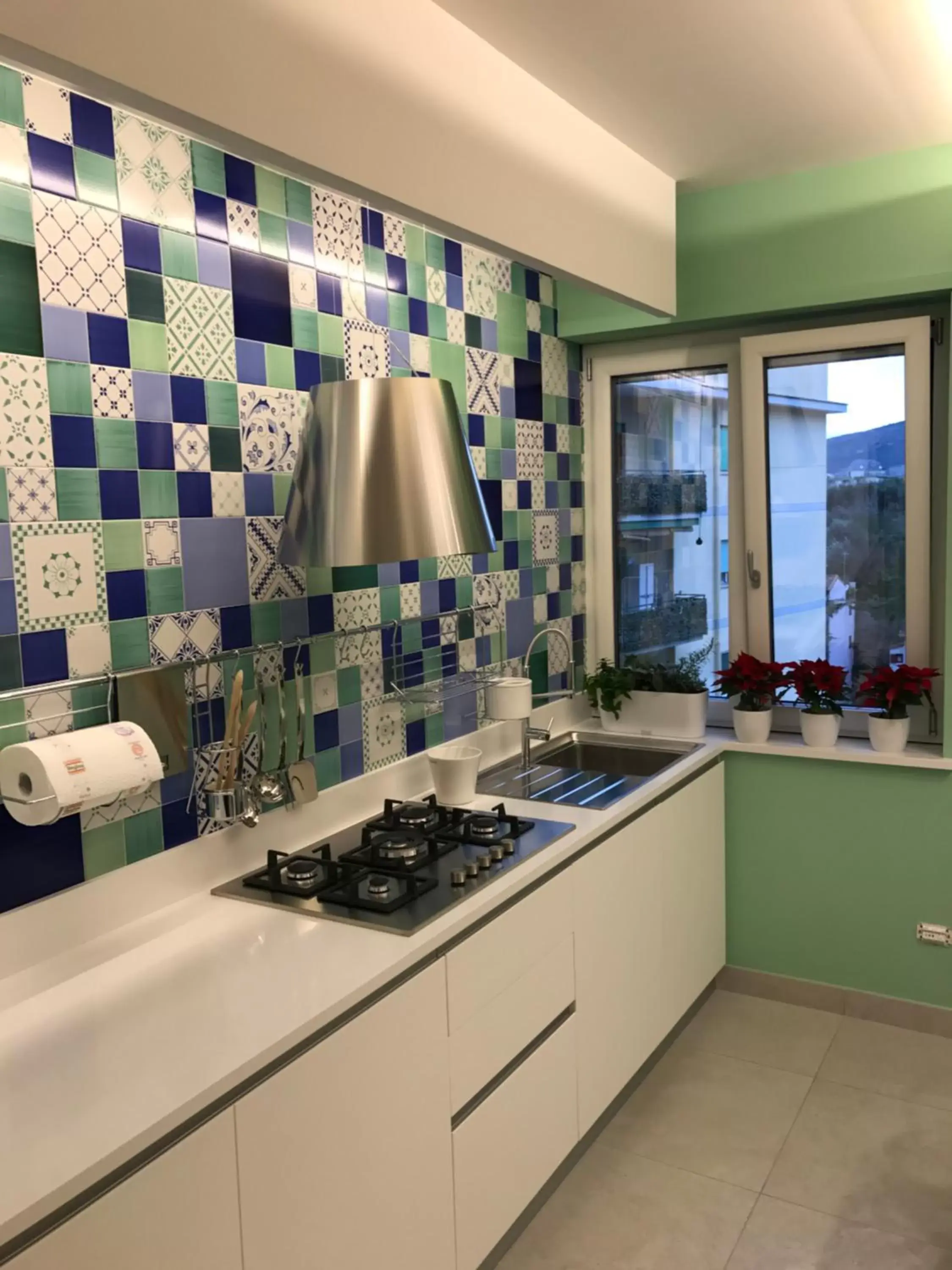 Kitchen or kitchenette, Kitchen/Kitchenette in Al Parco Primavera B&B