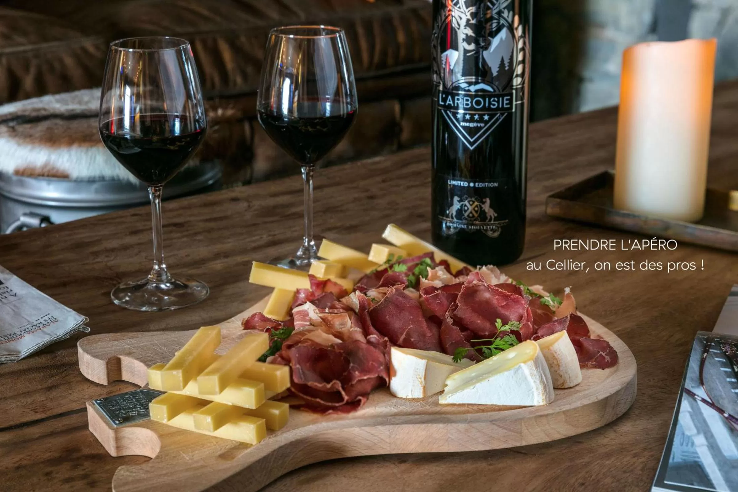 Food close-up in Hôtel L'Arboisie