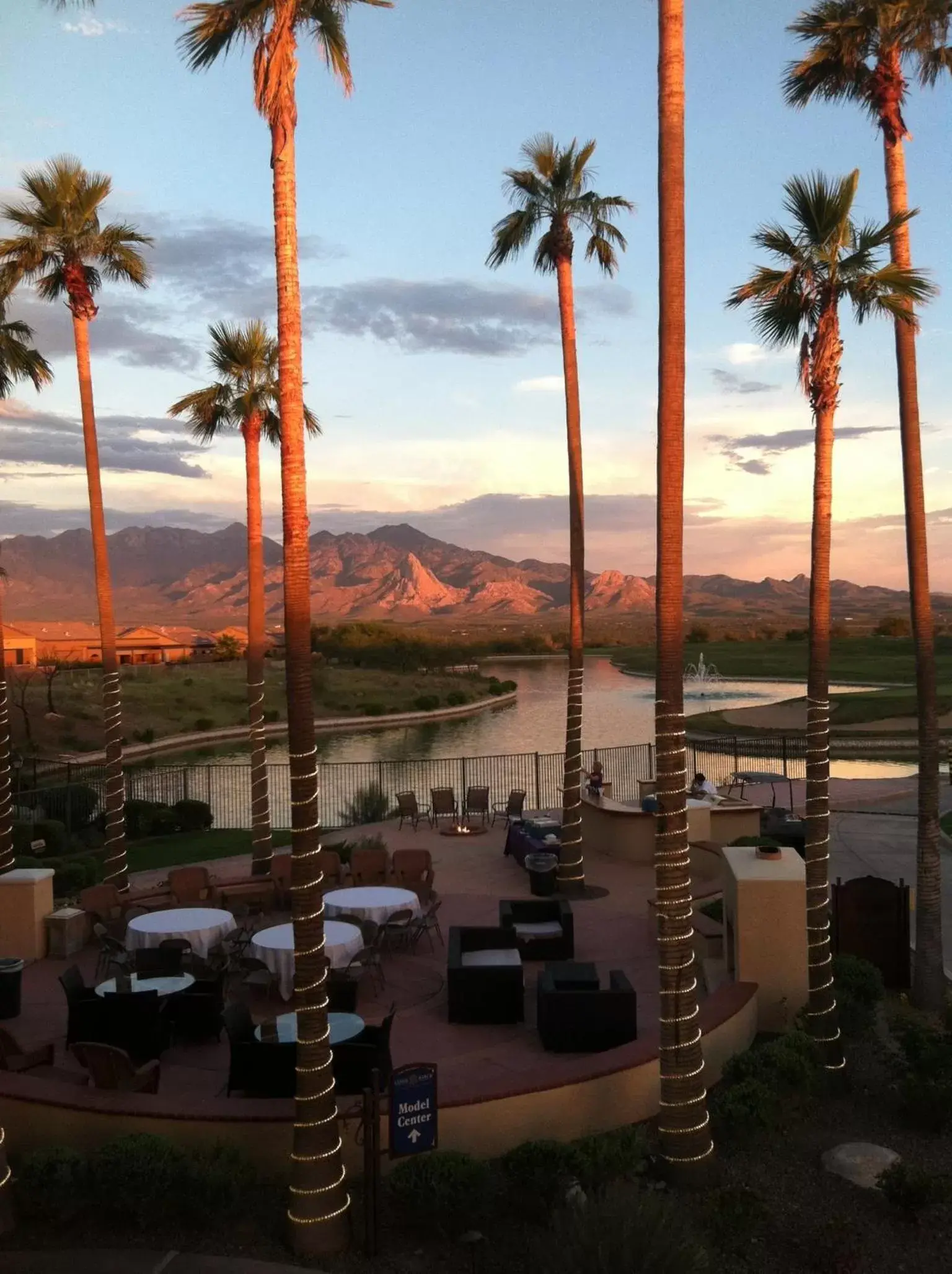 Patio in Canoa Ranch Golf Resort