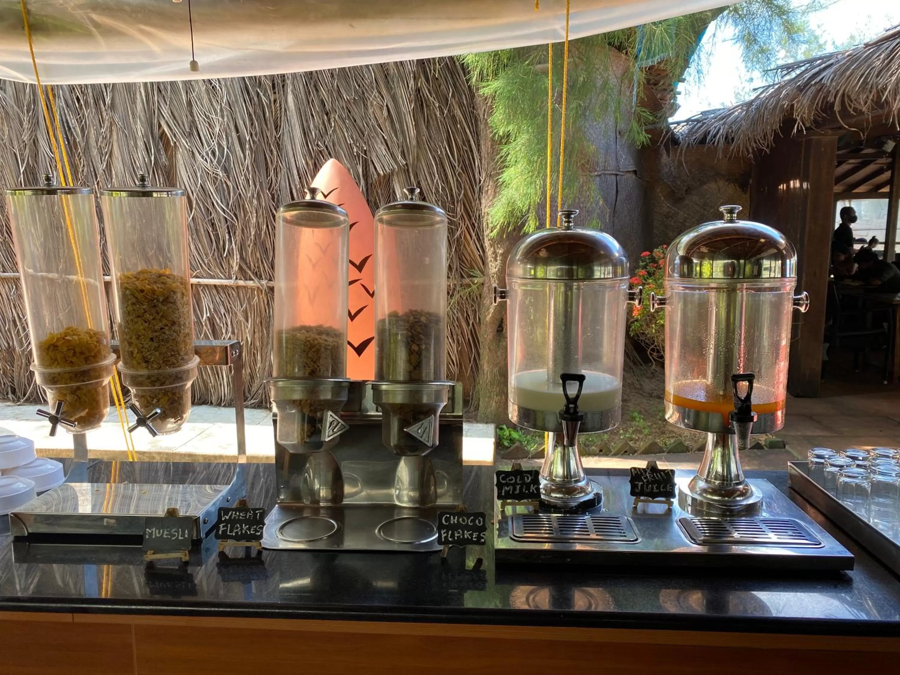 Breakfast in Chalston Beach Resort