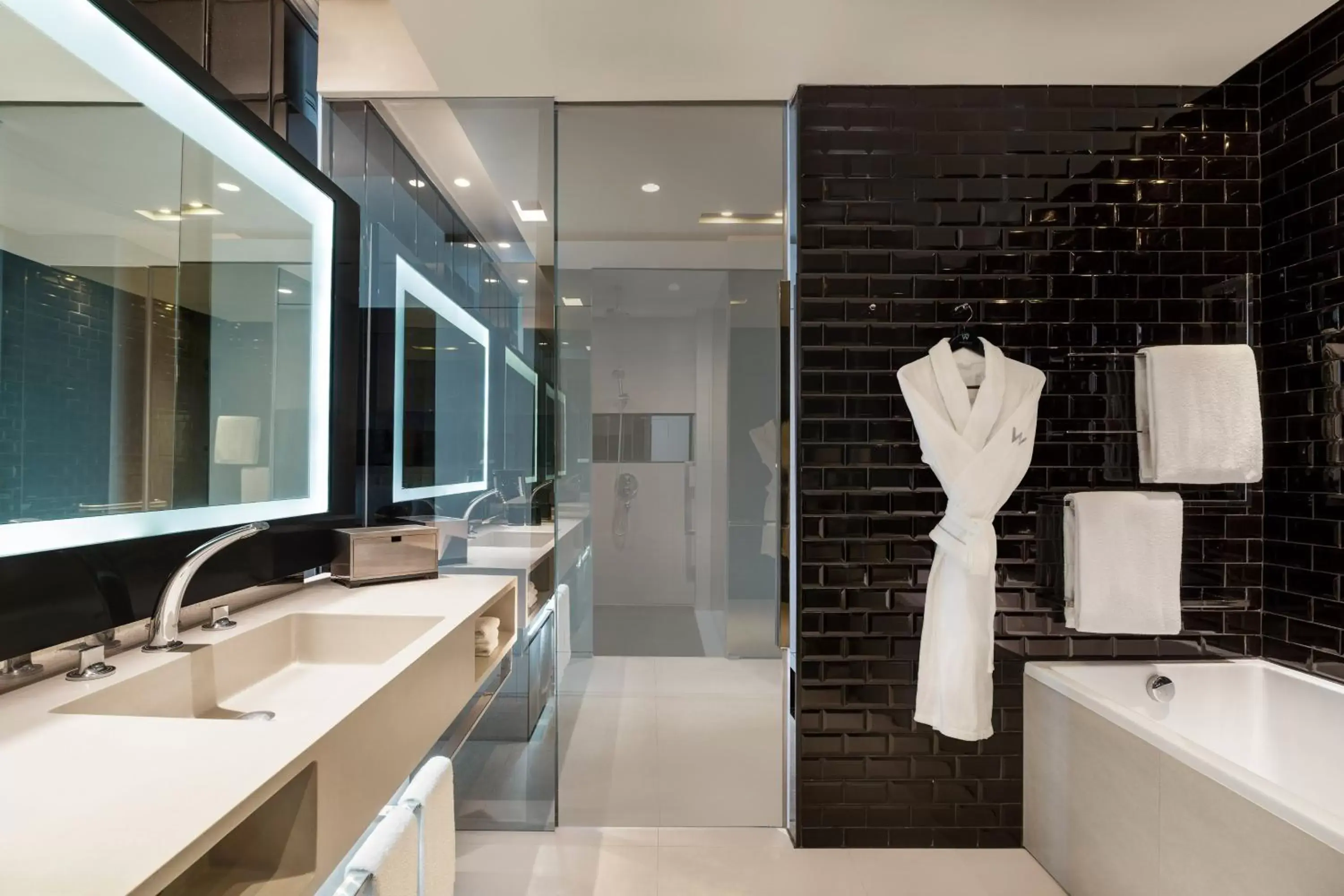 Bathroom in W Bangkok Hotel