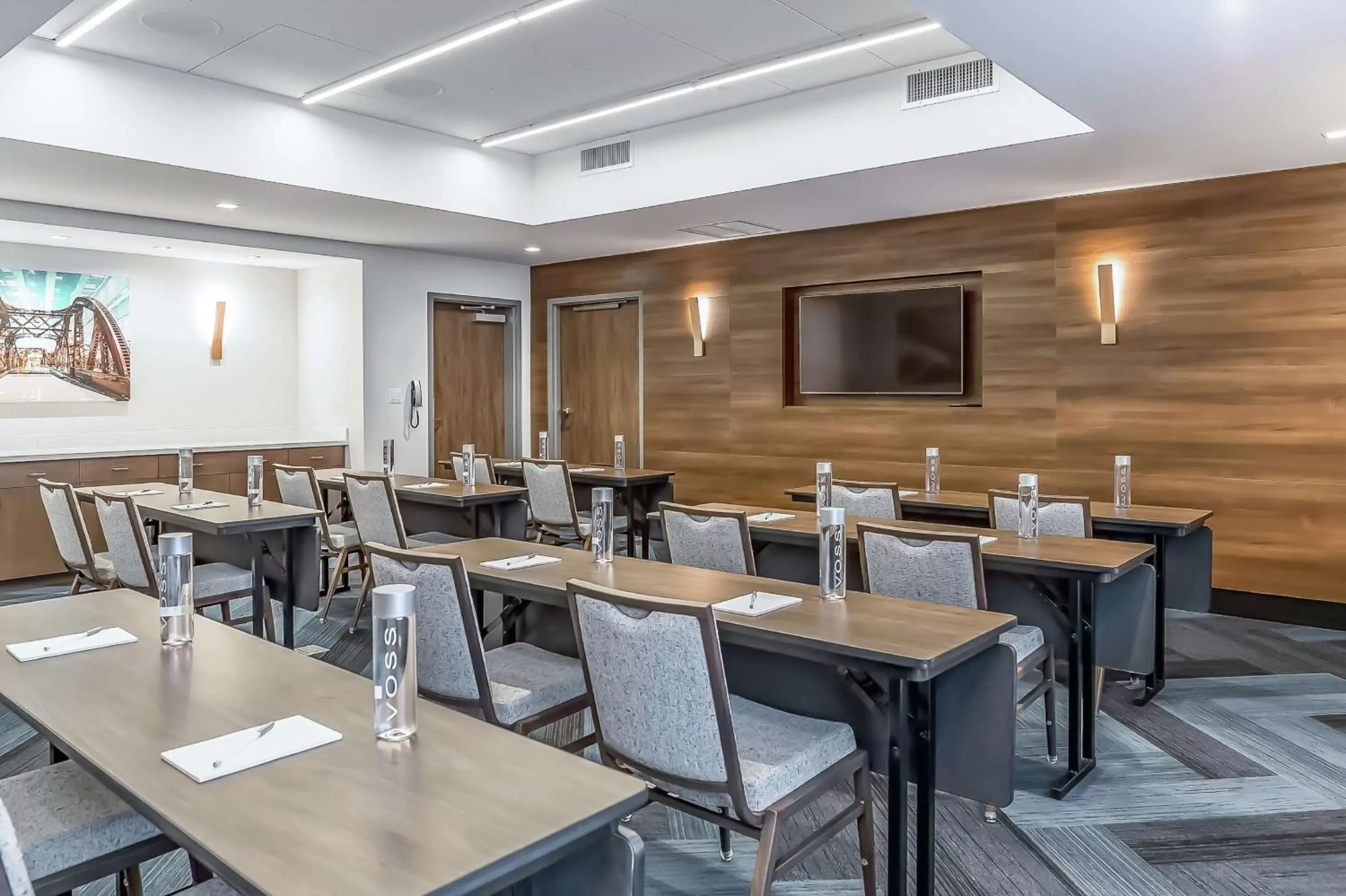 Meeting/conference room, Restaurant/Places to Eat in Hampton Inn & Suites Bridgeview Chicago, Il