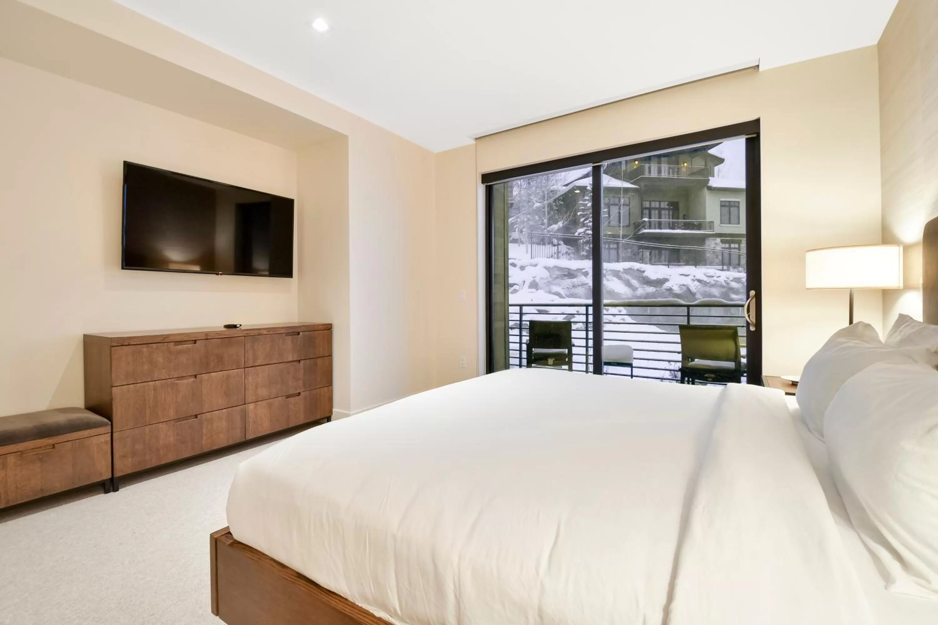 Bed in Lift Park City Condominiums