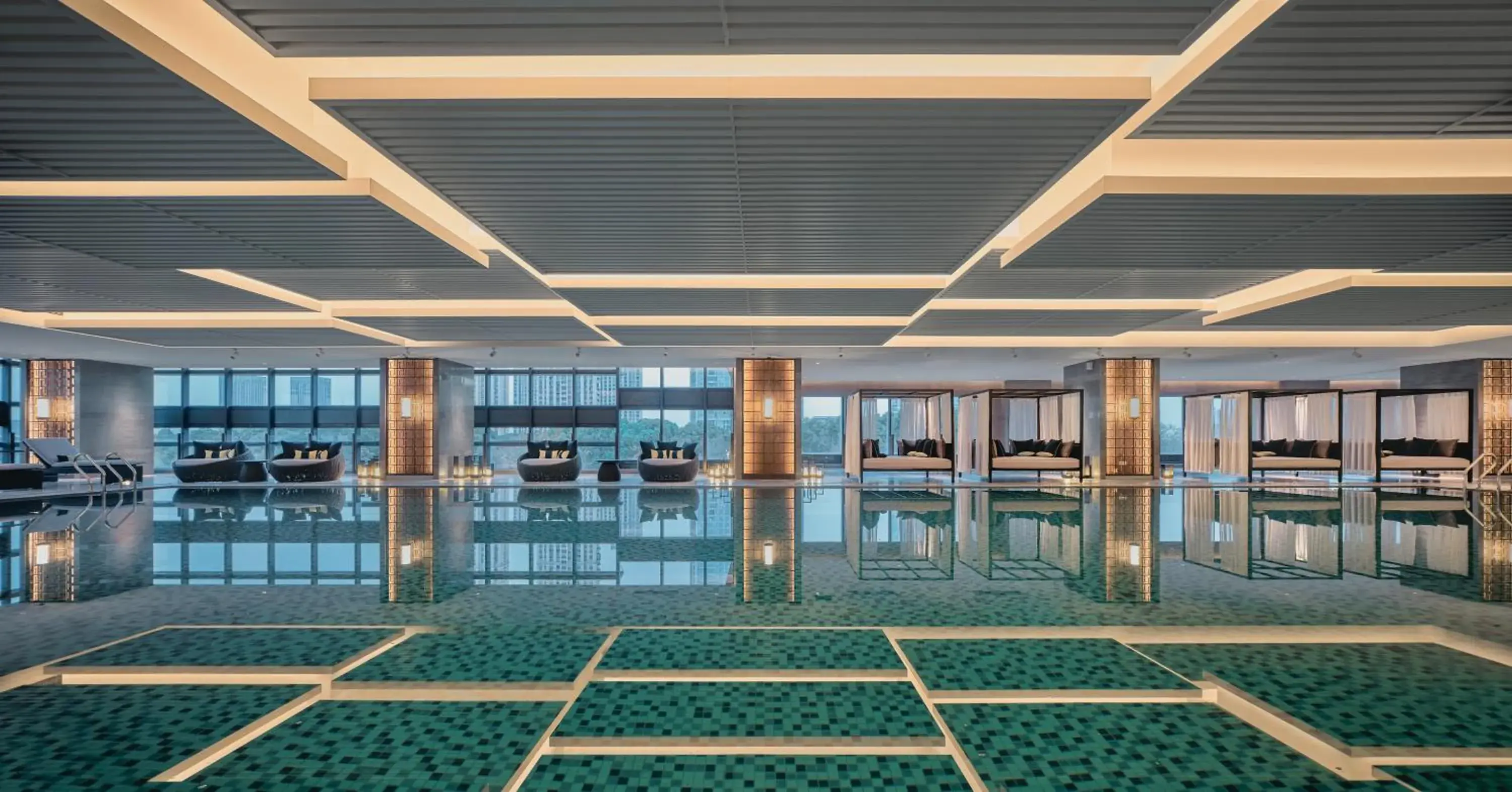 Swimming Pool in Holiday Inn & Suites Kunshan Huaqiao, an IHG Hotel