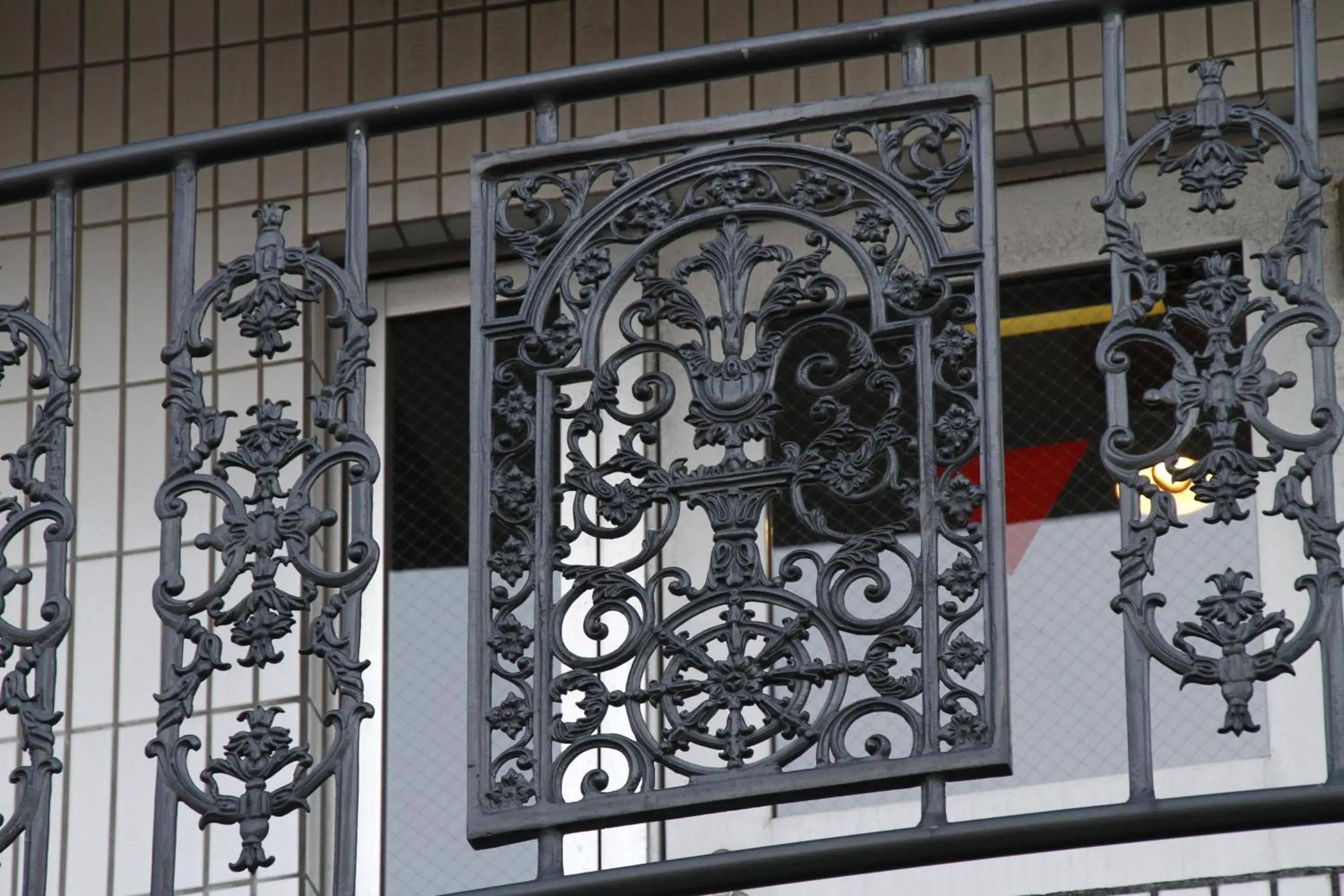 Decorative detail in Kawasaki Central Hotel