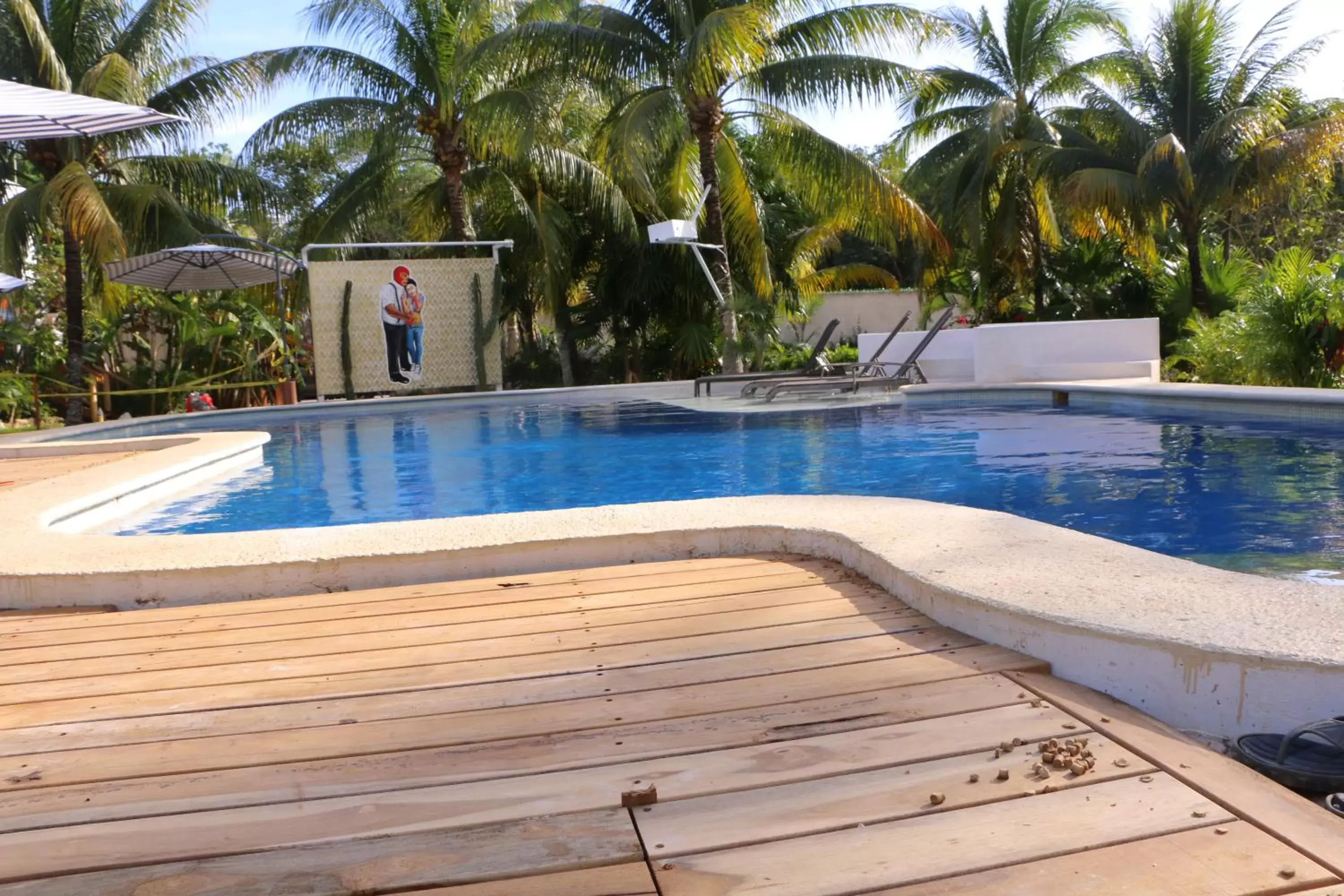 Pool view in WishTulum