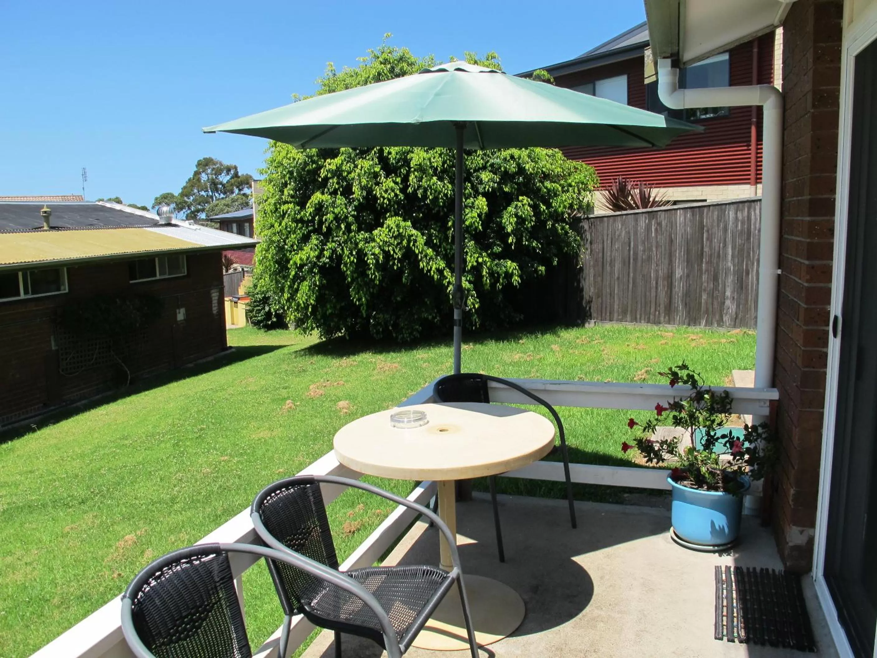 Patio in Merimbula Gardens Motel