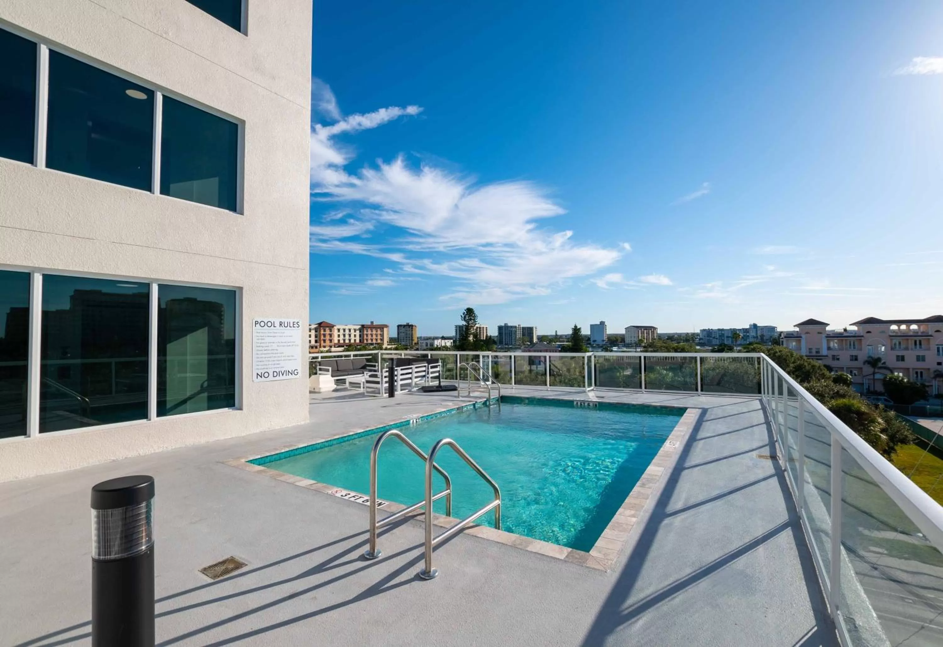 Swimming pool in The Avalon Club
