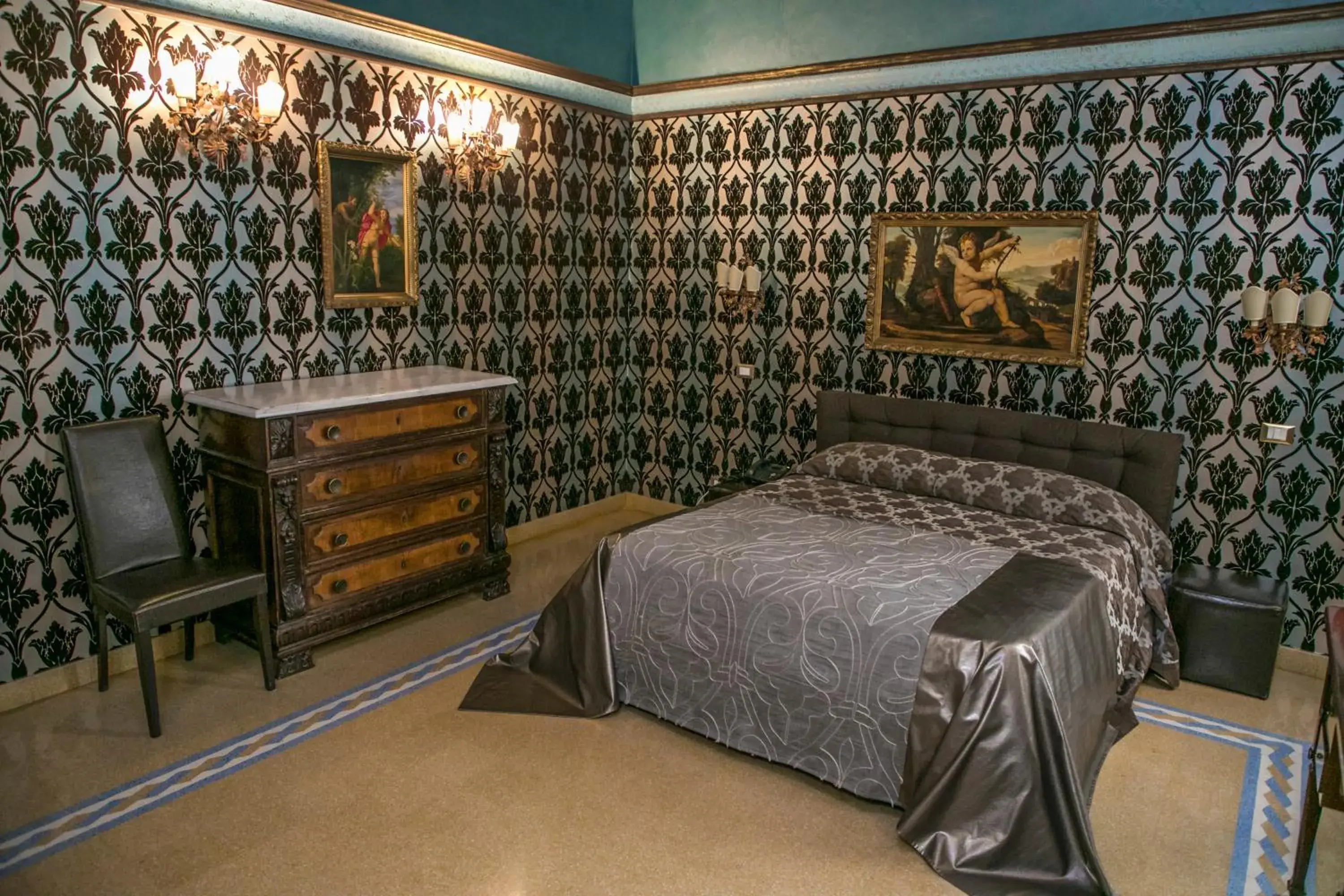 Bedroom, Bed in Antica Dimora De Michaelis