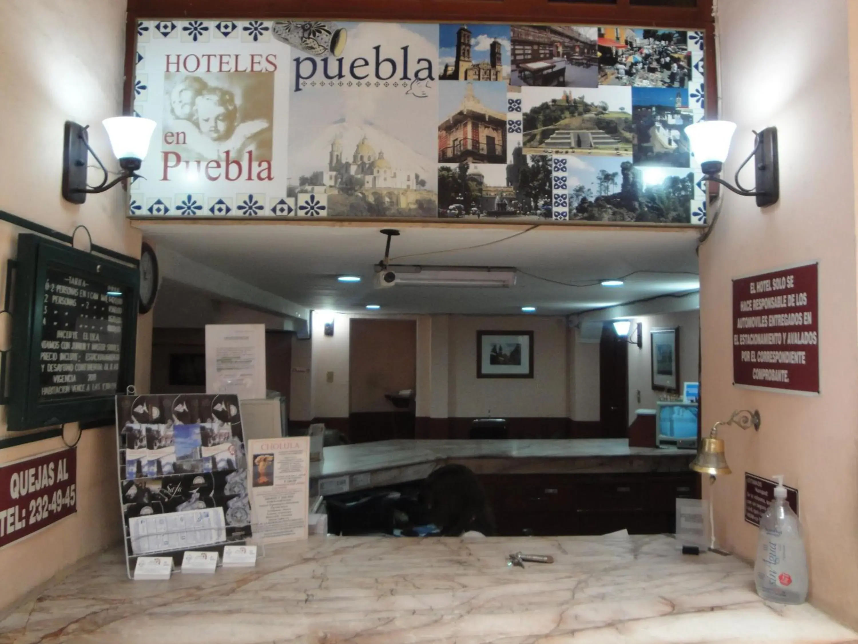 Lobby or reception in Hotel San Angel