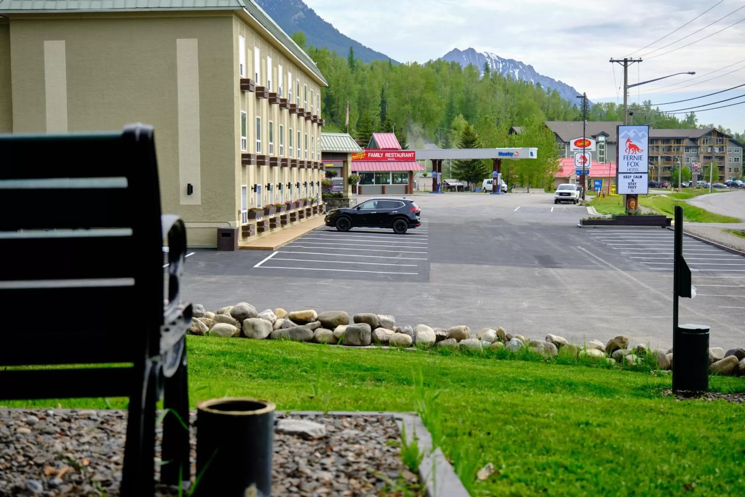 Natural landscape in Fernie Fox Hotel