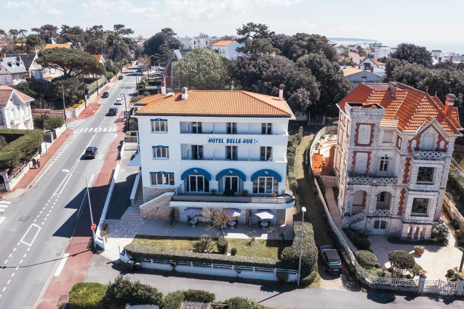 Bird's eye view in Hotel Belle Vue Royan