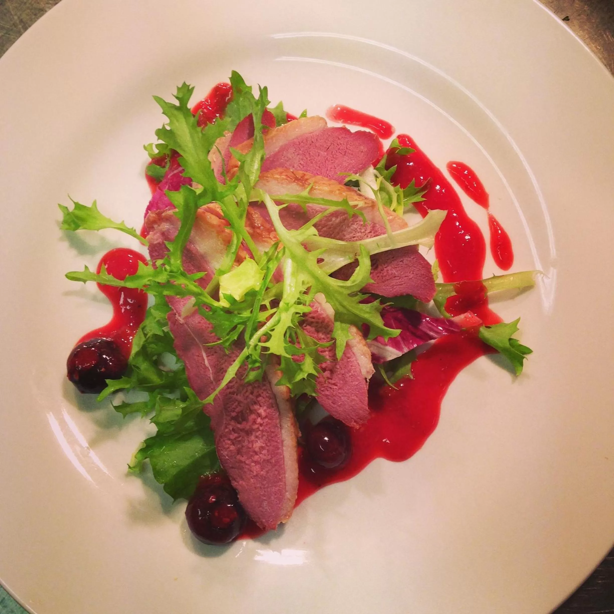 Food in The Golden Fleece Inn