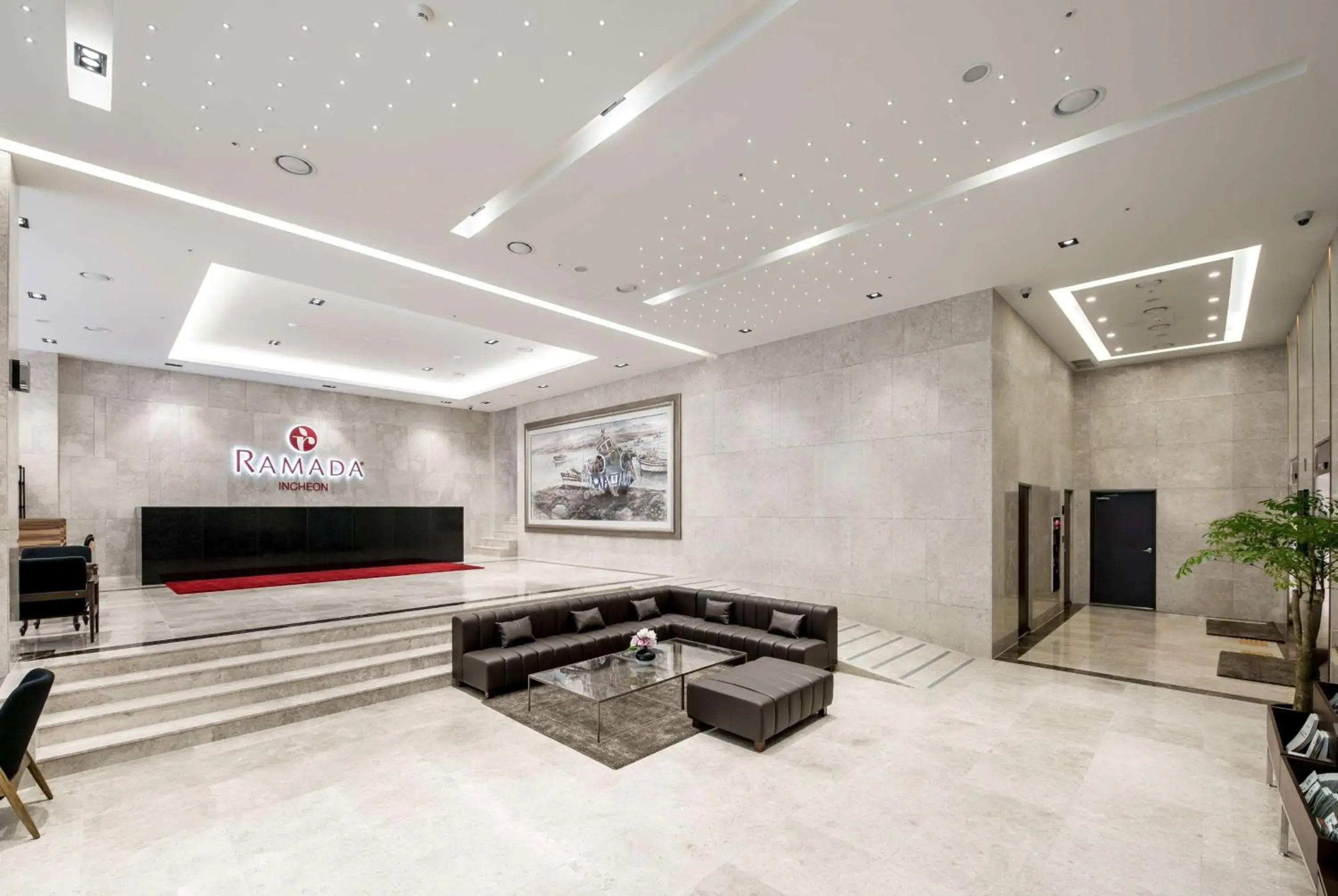 Lobby or reception, Lobby/Reception in Ramada by Wyndham Incheon