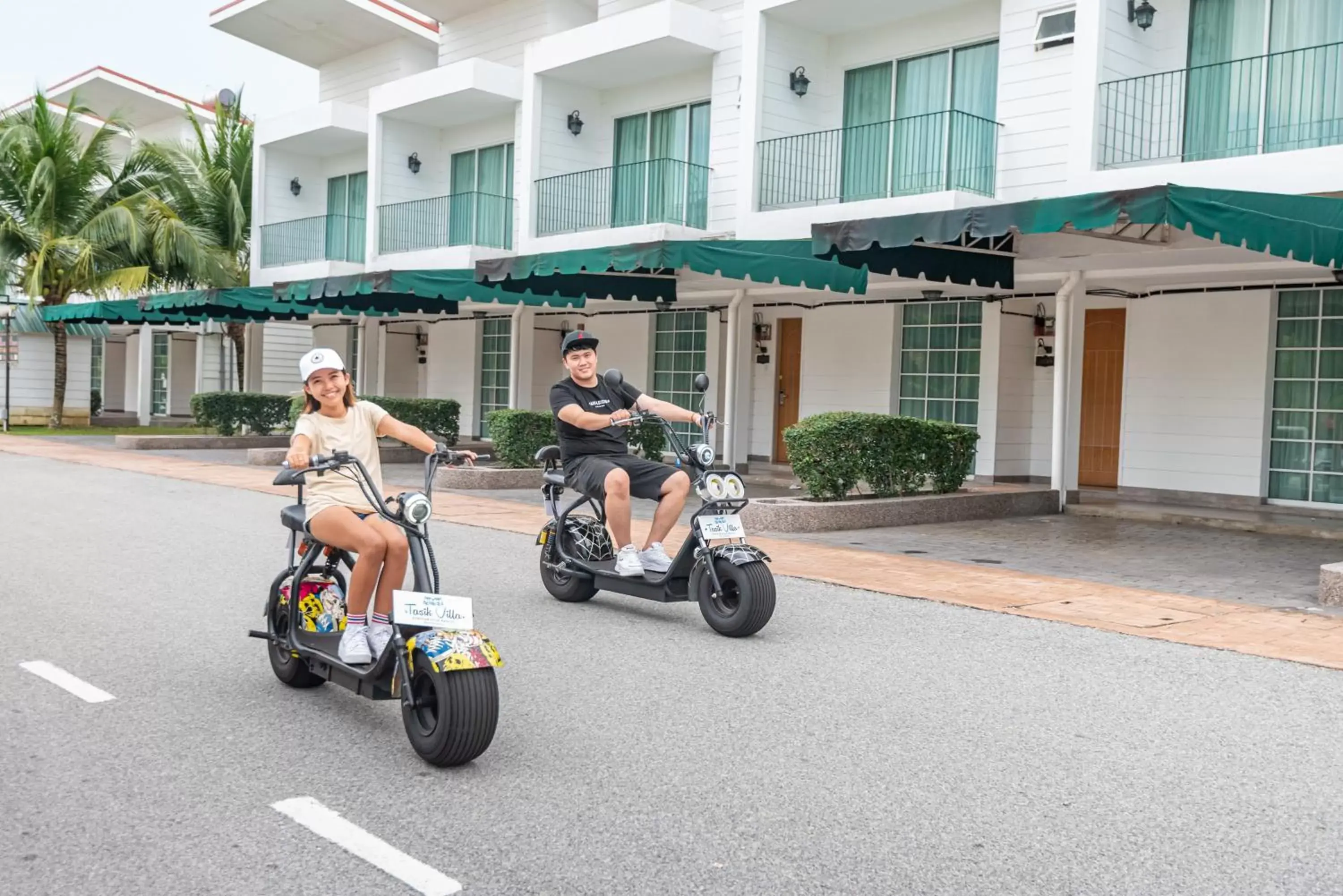 Cycling in Tasik Villa International Resort