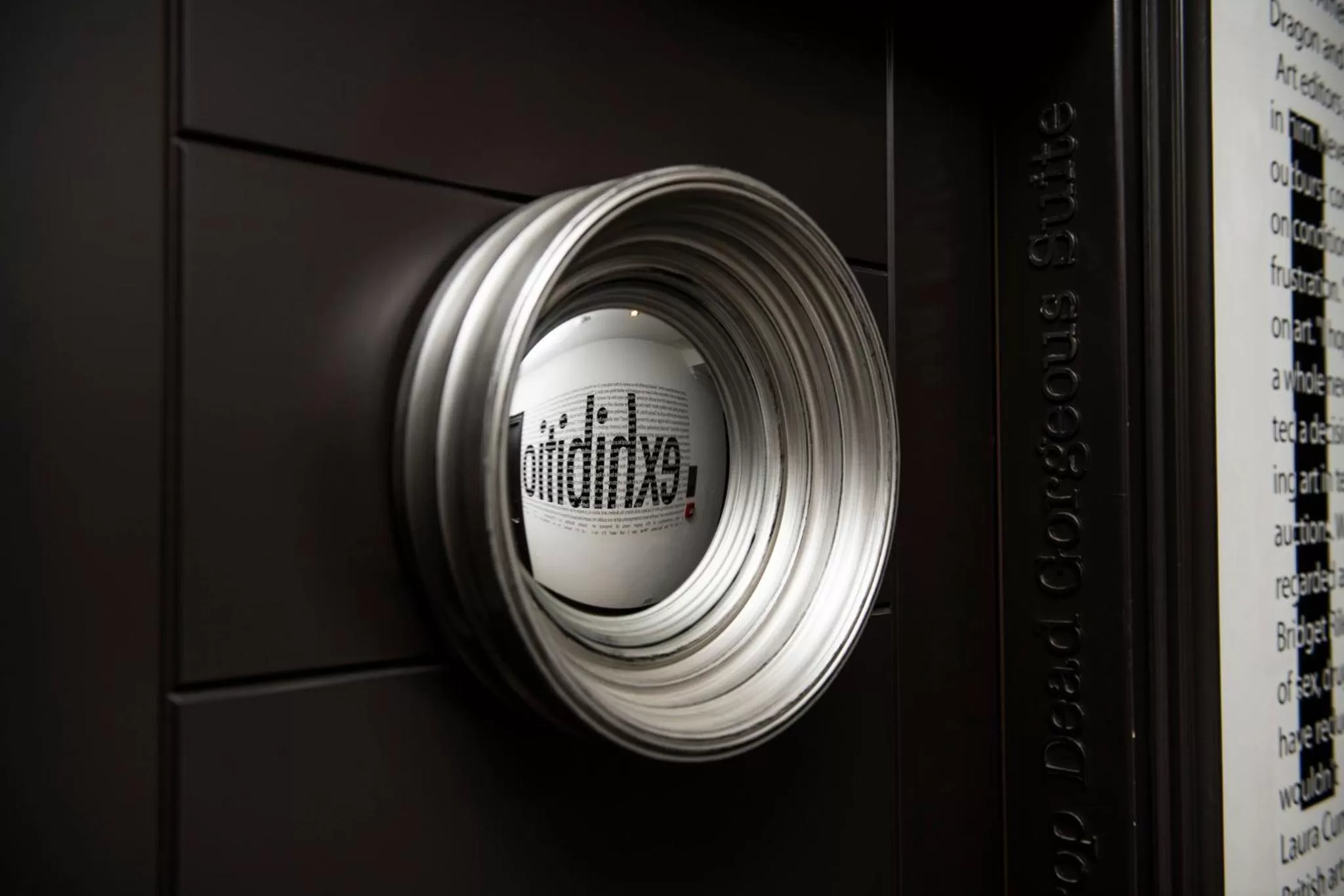 Bedroom in The Exhibitionist Hotel