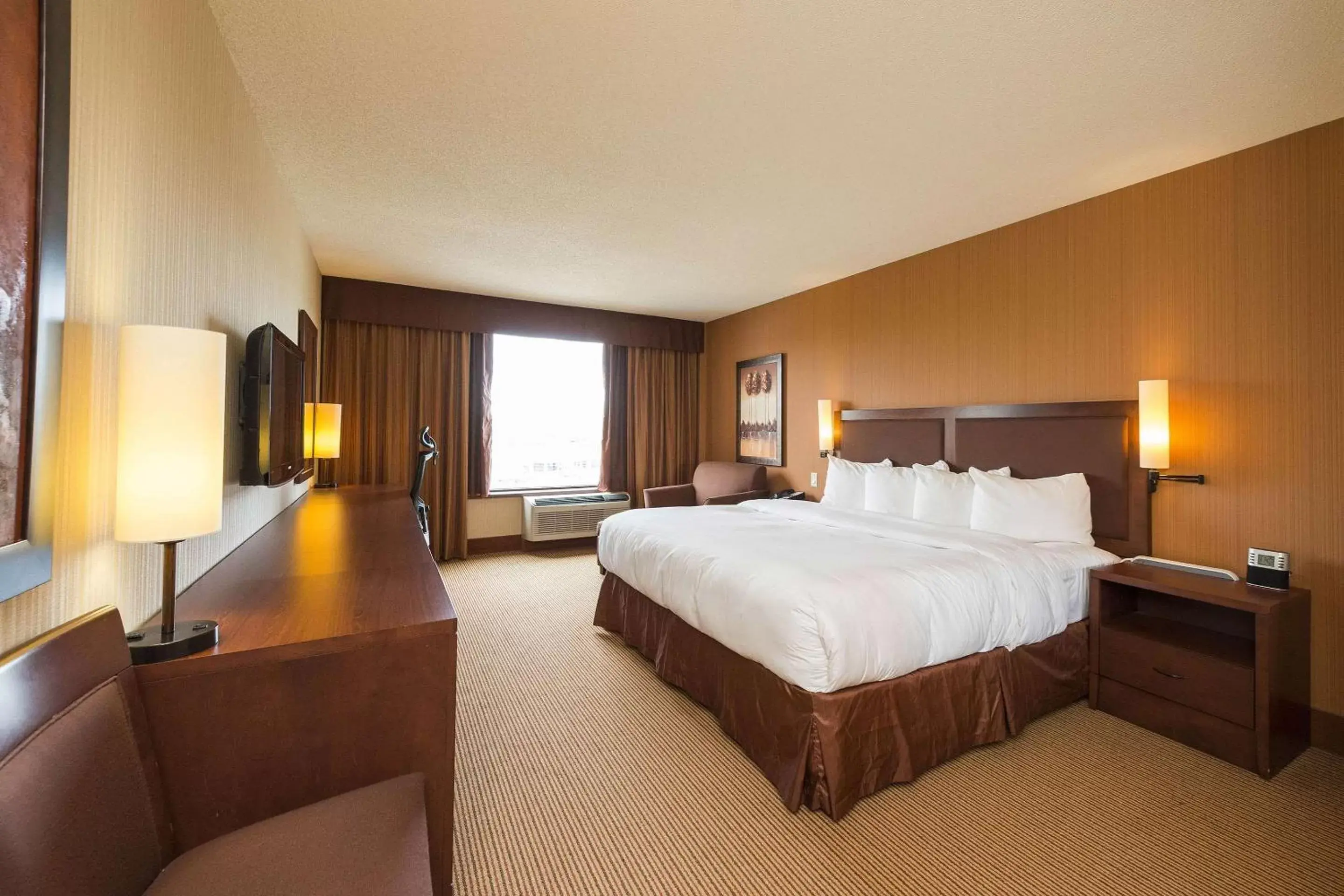 Photo of the whole room, Bed in Quality Inn & Suites Lévis
