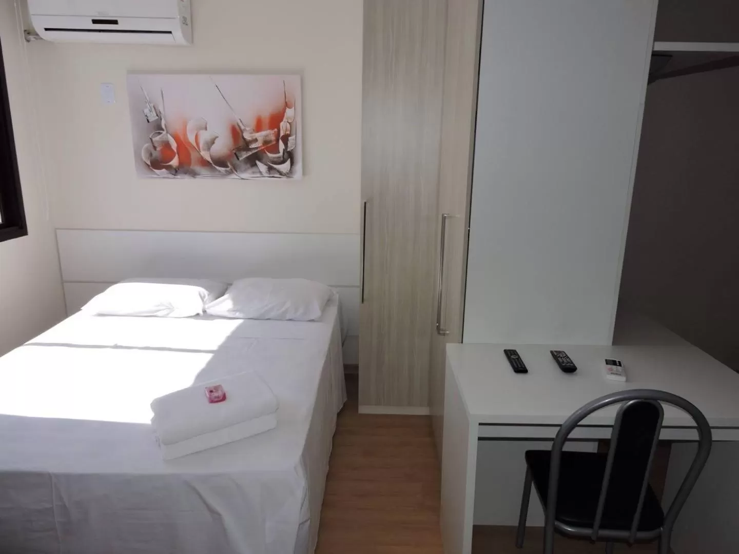 Bed in Manhattan Apart Hotel