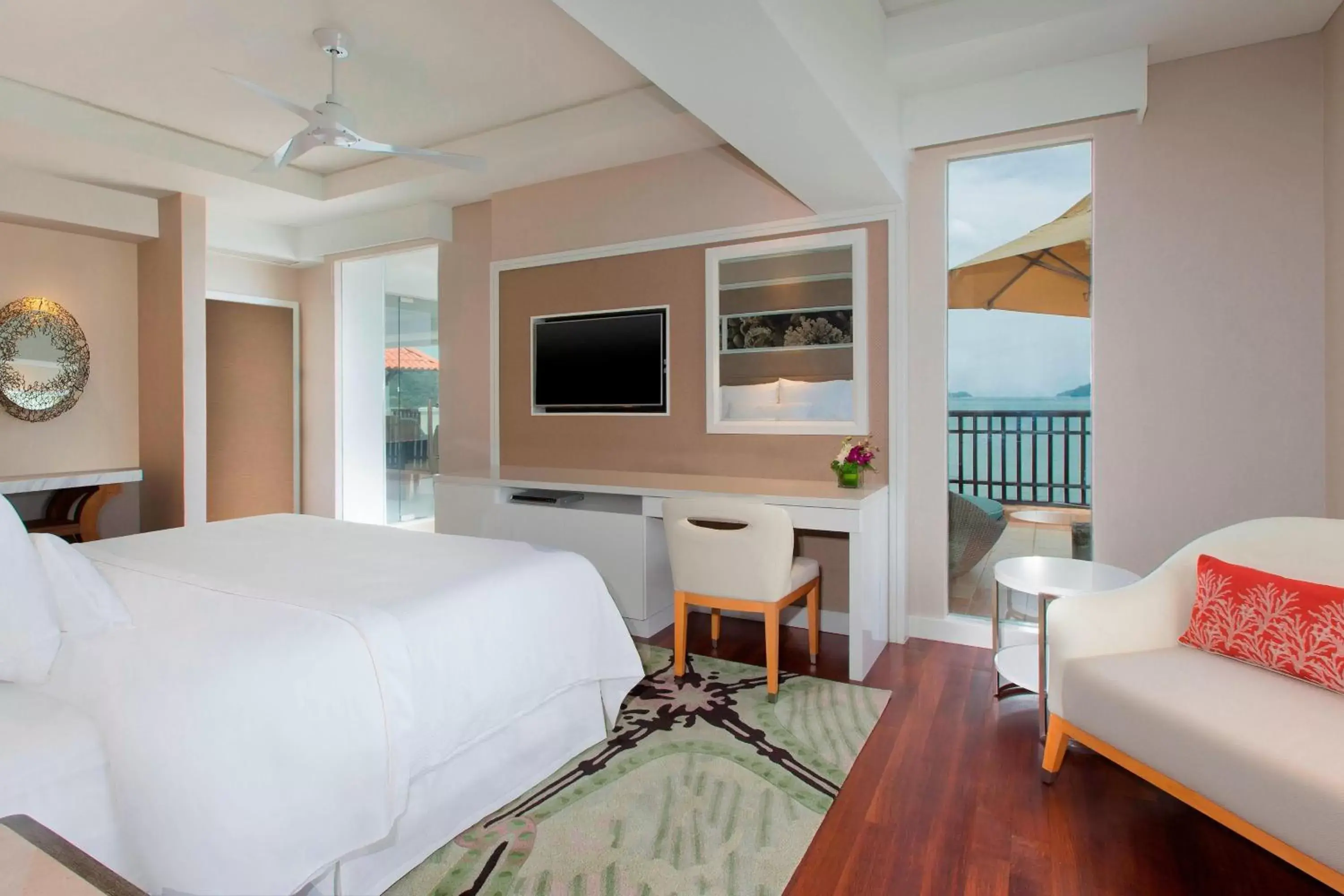 Bedroom, TV/Entertainment Center in The Westin Langkawi Resort & Spa