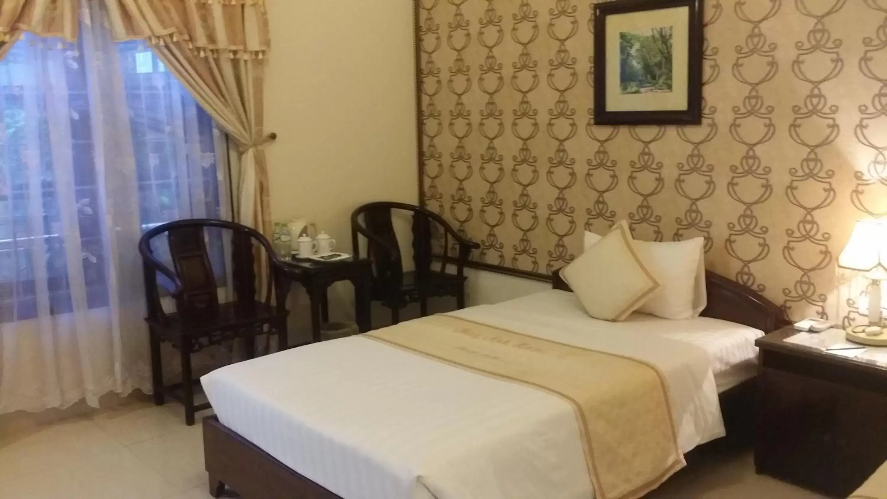 Bed in Thuy Anh Hotel