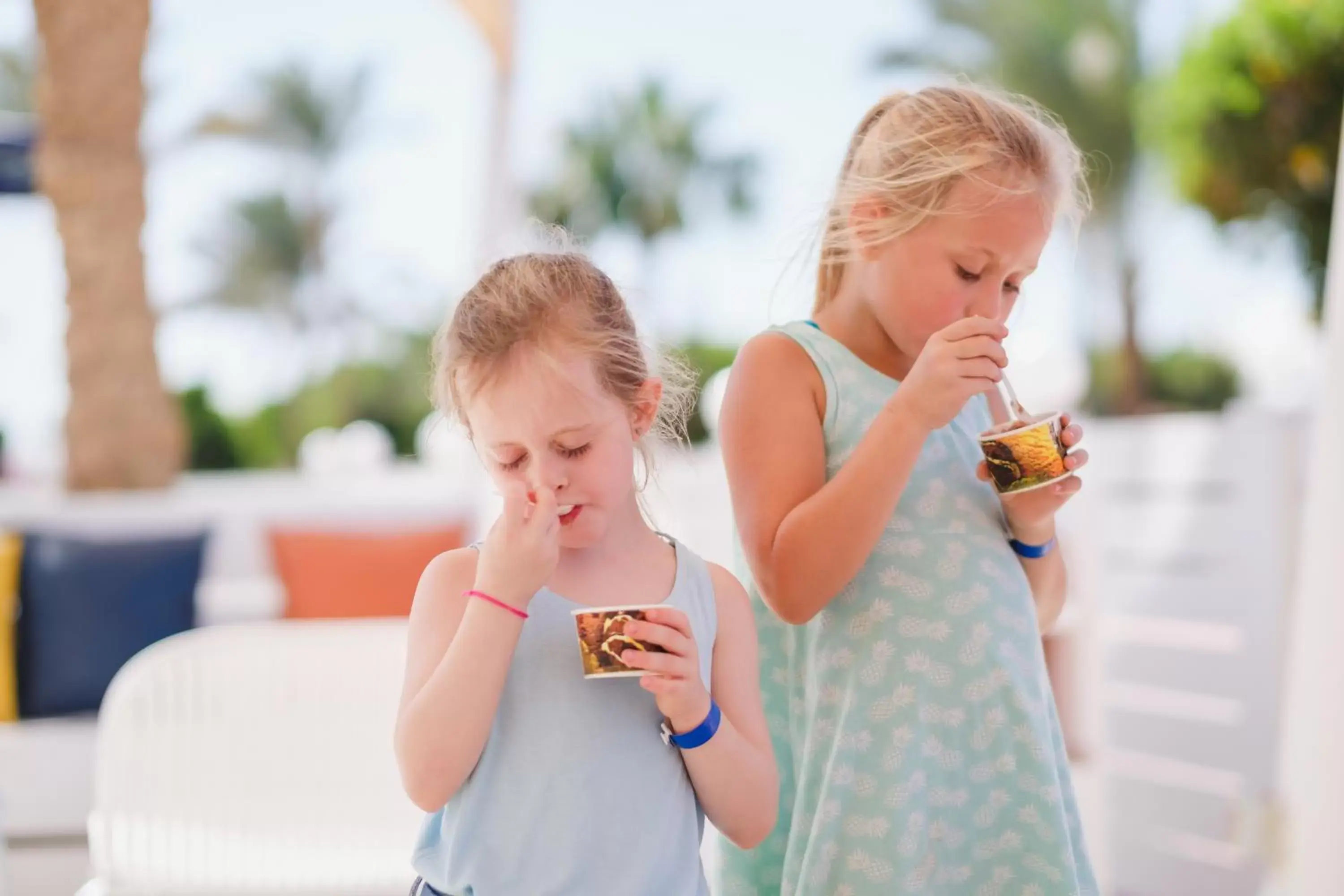 young children, Family in Desert Rose Resort