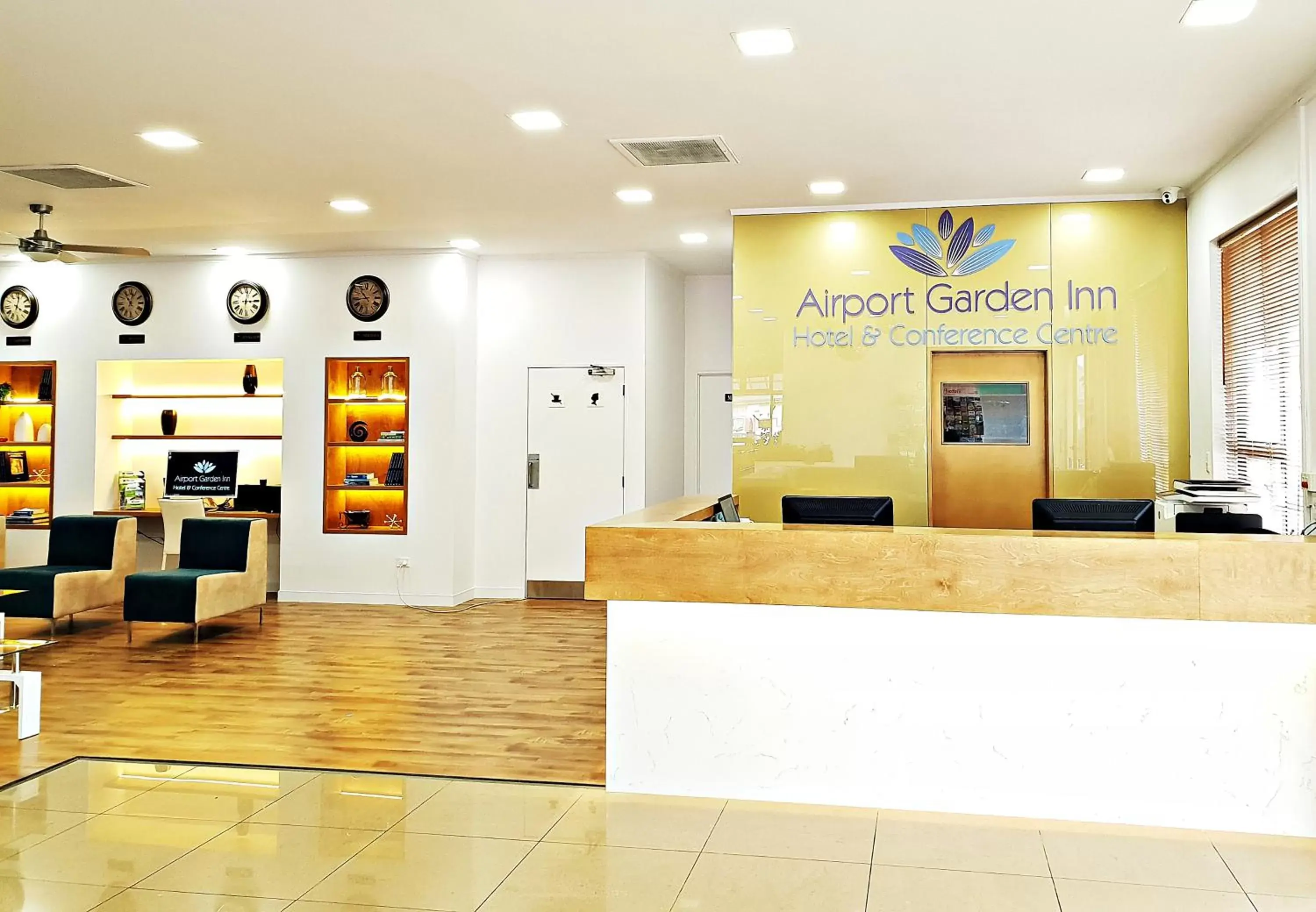 Lobby or reception, Lobby/Reception in Airport Garden Inn Hotel & Conference Centre