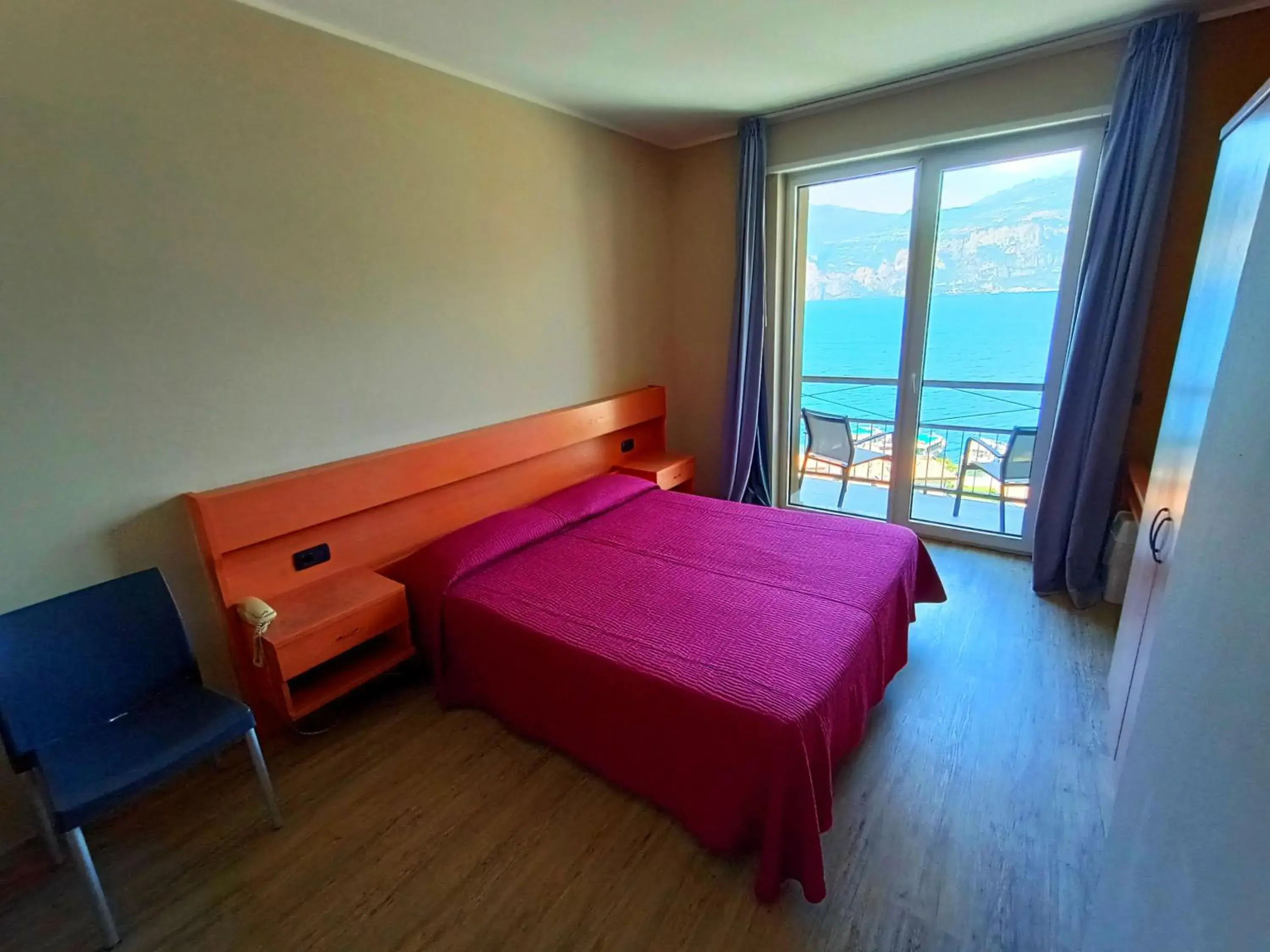 Bed in Hotel Antonella
