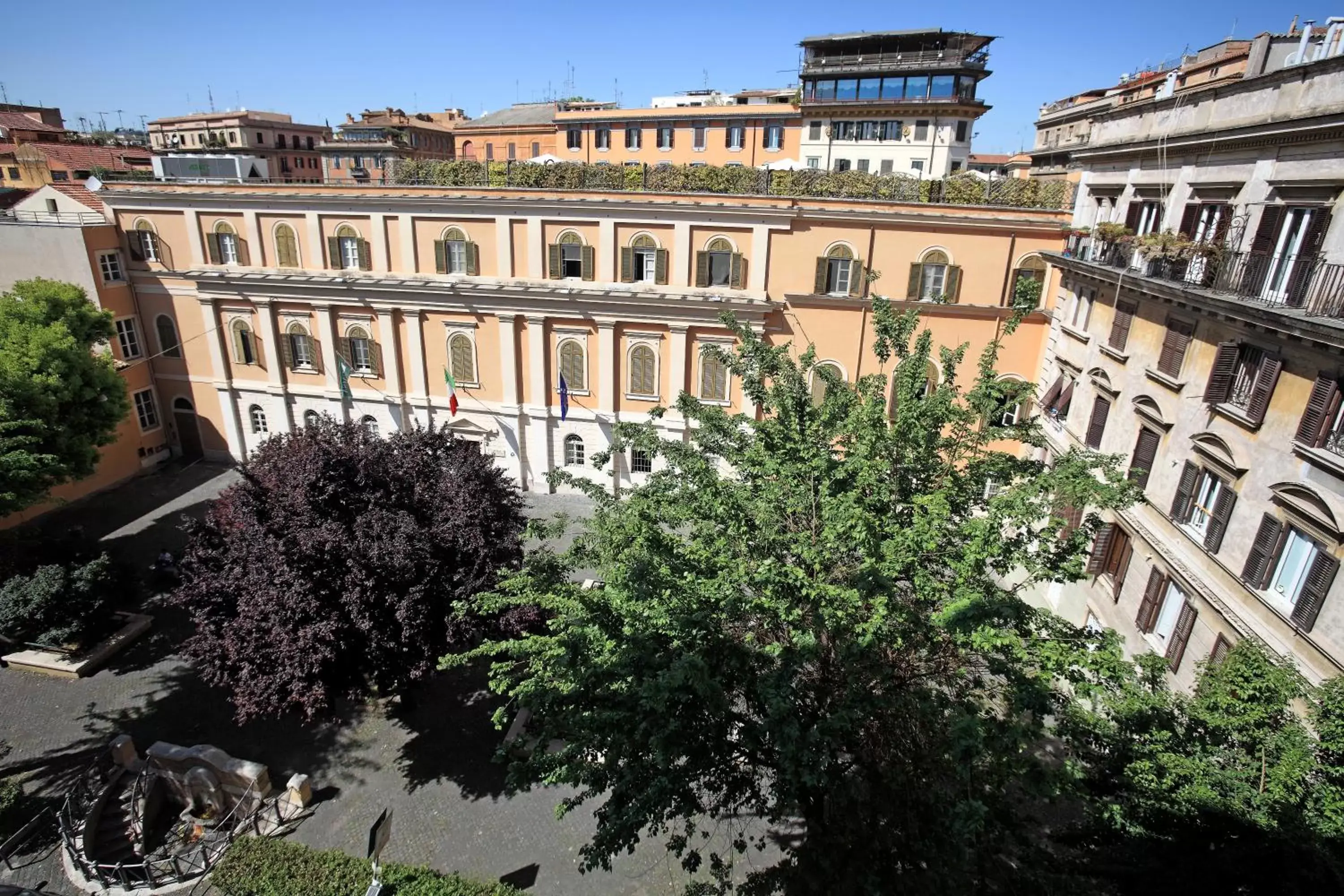 Bird's eye view, Property Building in Trianon Borgo Pio Aparthotel