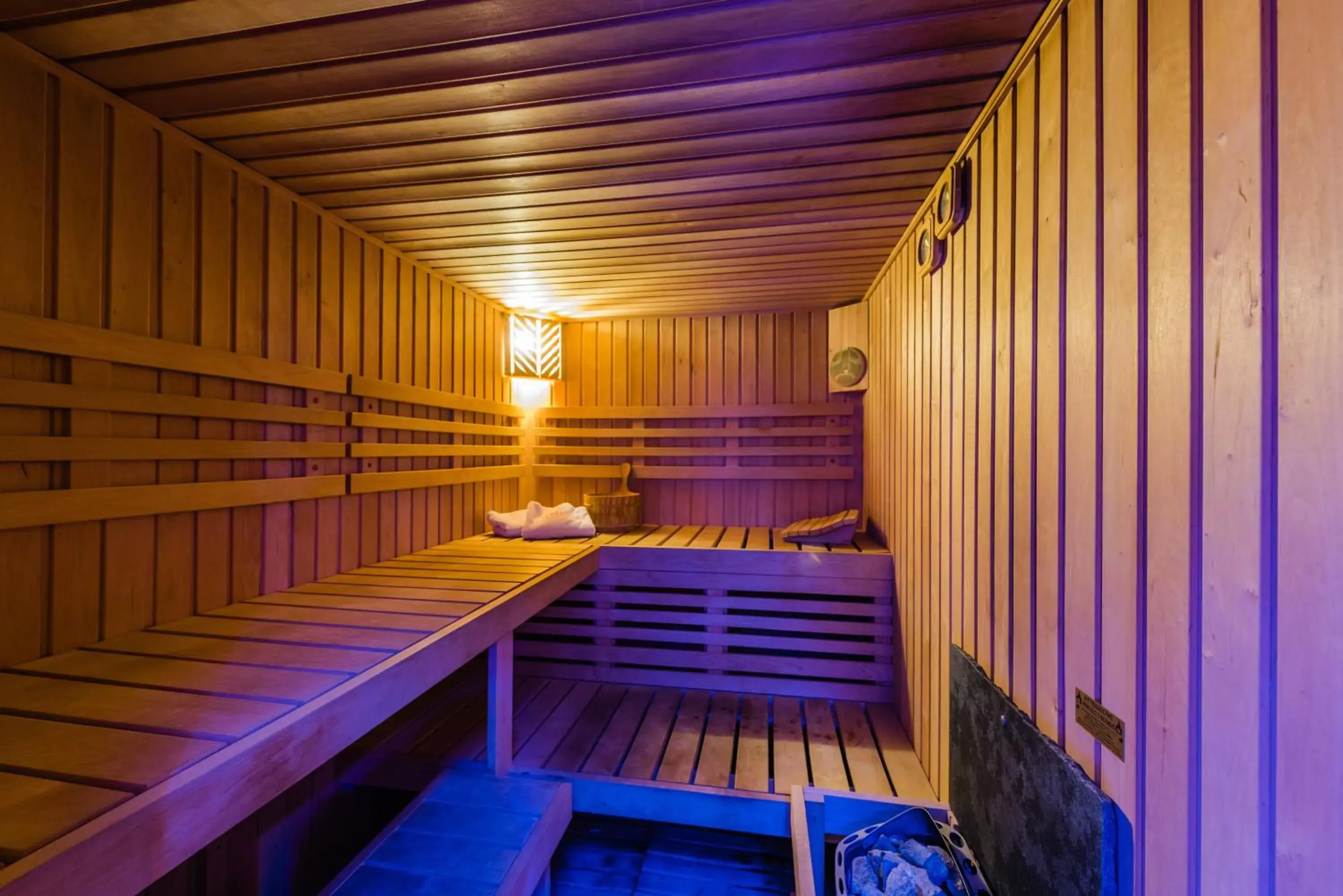 Sauna in Hotel Au Soleil