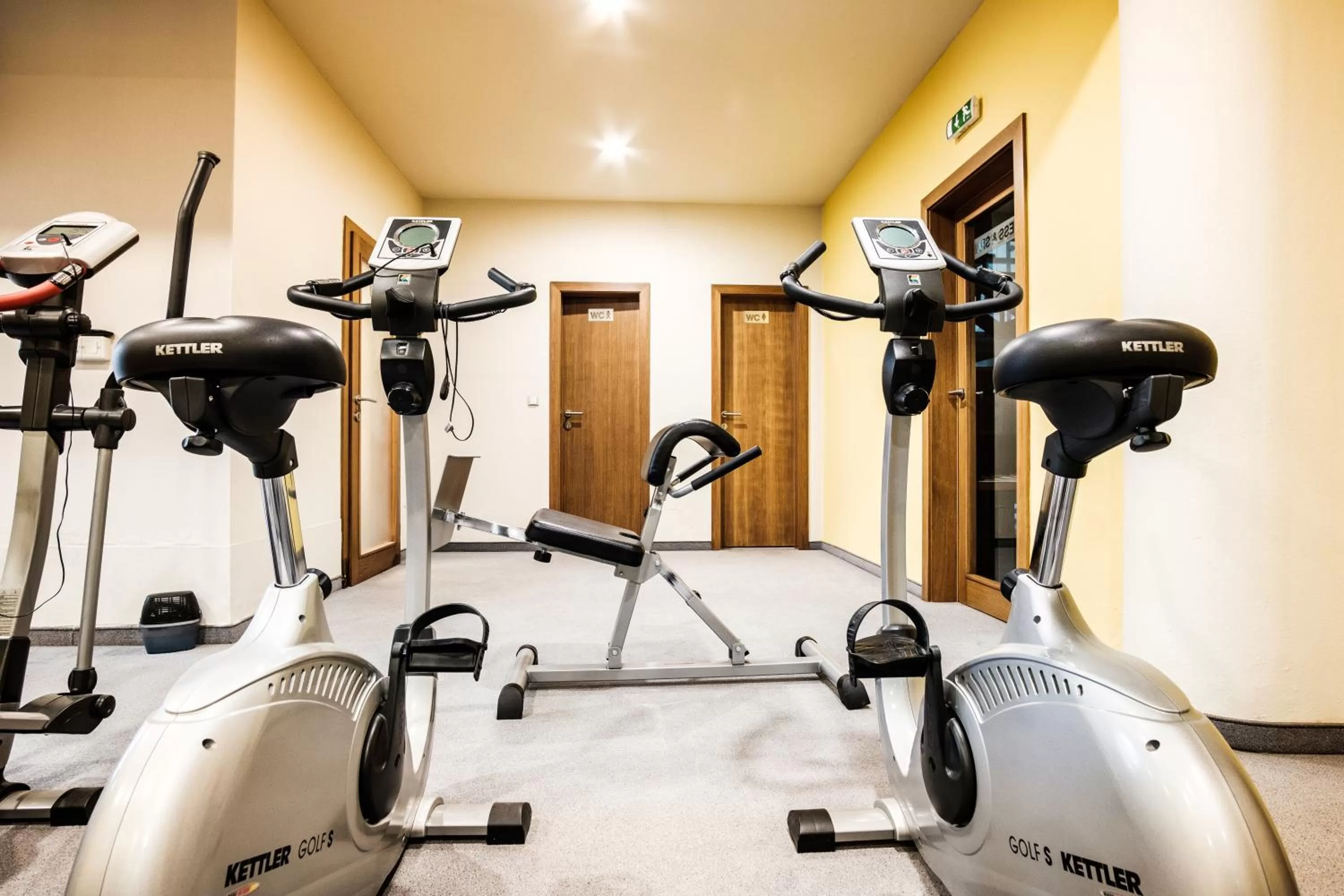 Fitness centre/facilities in Hotel Comfort with free Wellness and Fitness Centrum