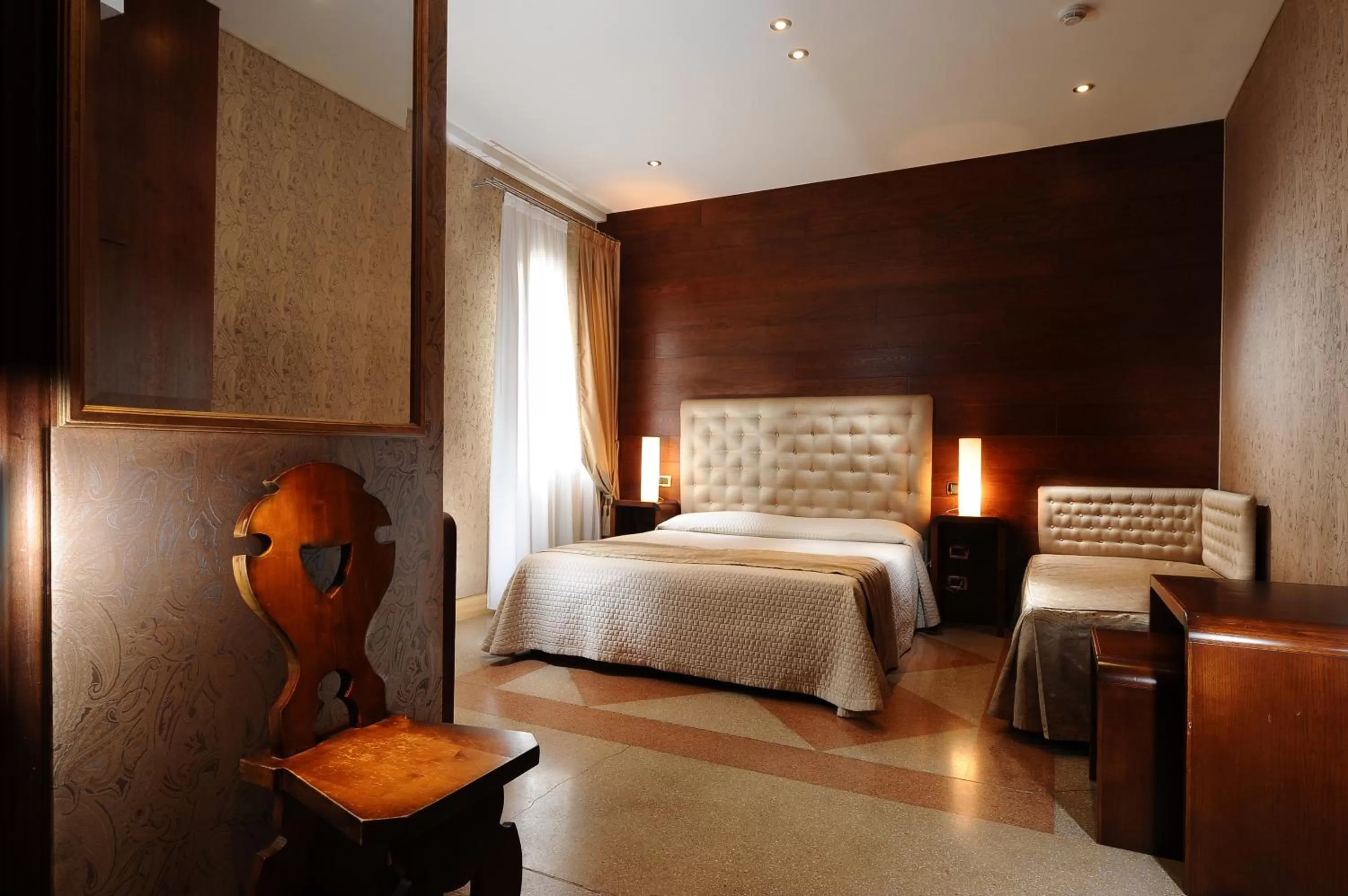 Bed in Hotel Abbazia