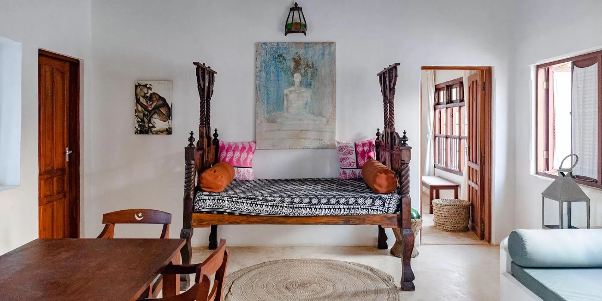 Living room in Jua House