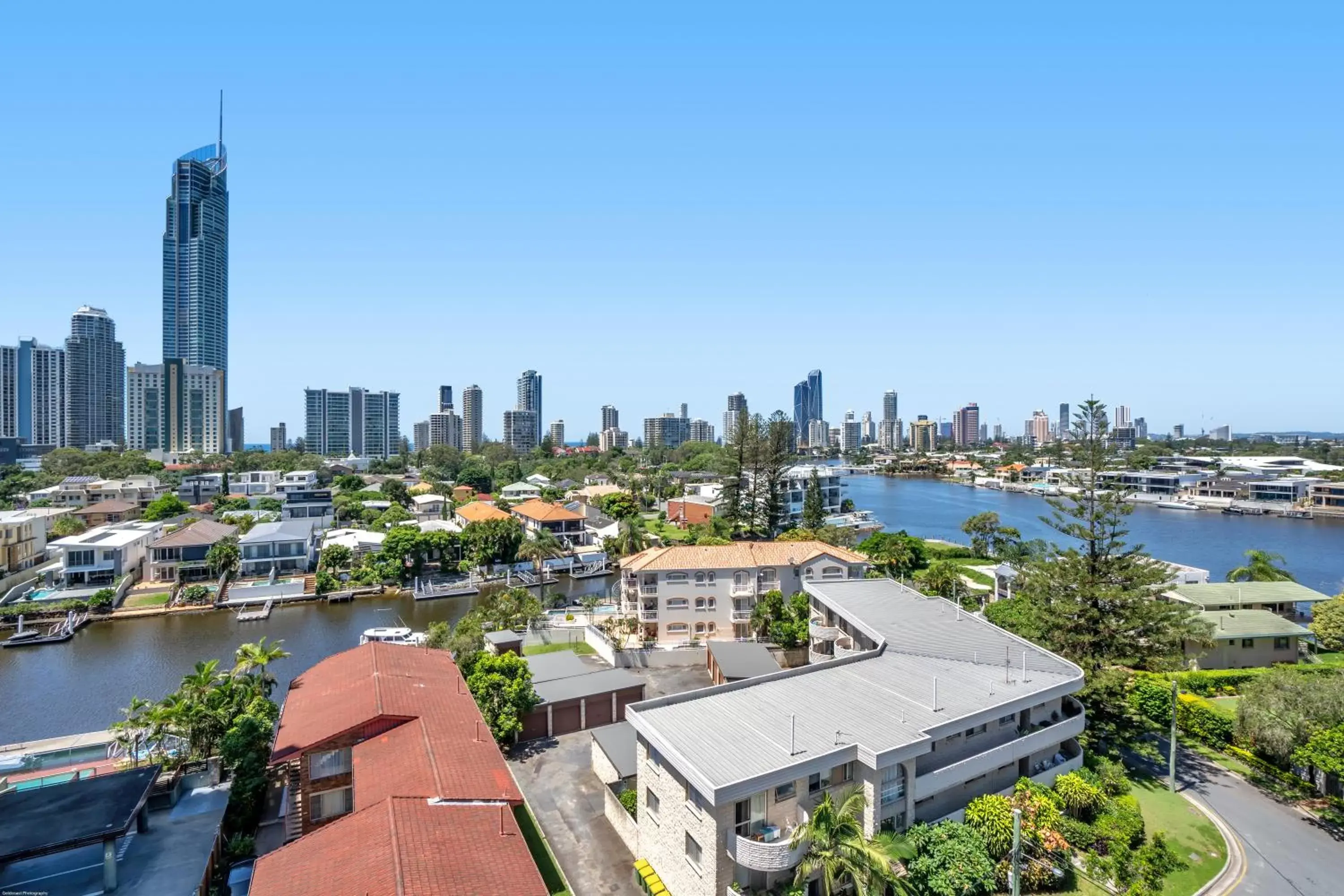 City view in Peninsular Gold Coast