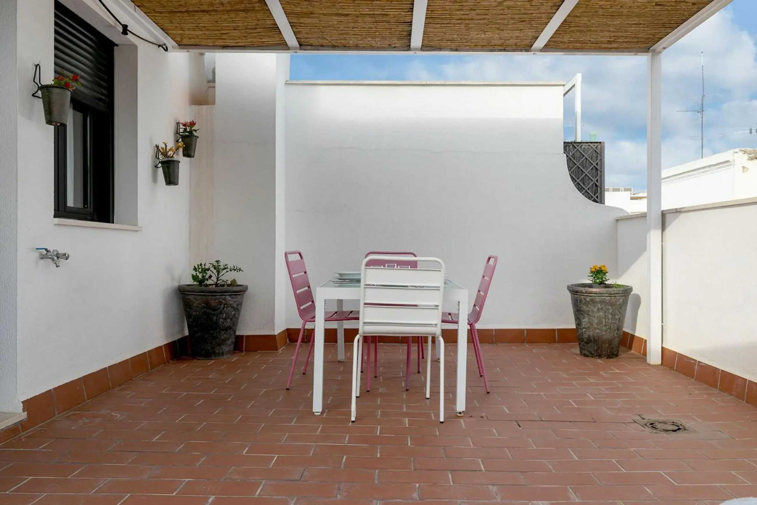 Patio in Holiday Rentals Tempa Museo