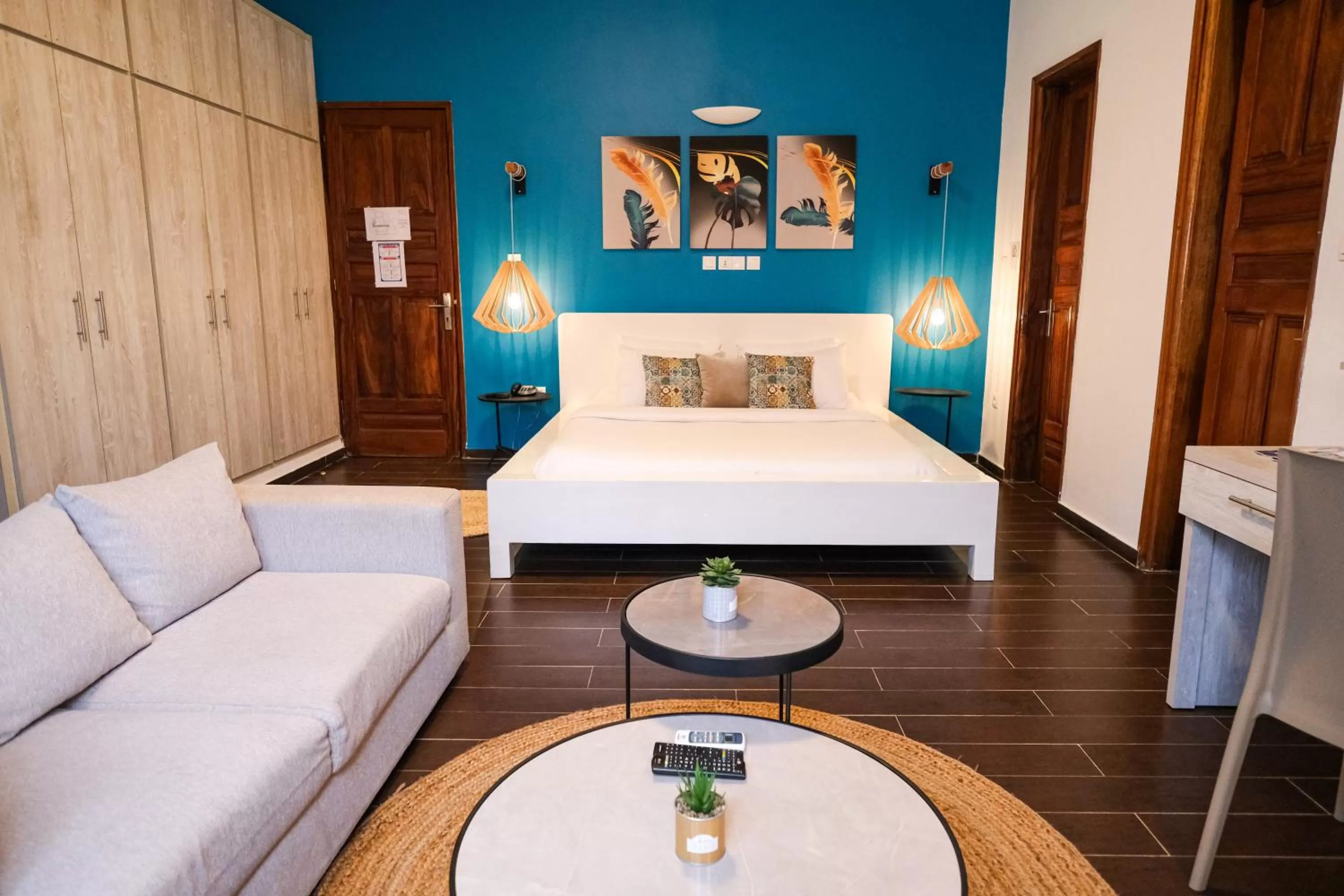 Bedroom, Bed in Villa Ayaba